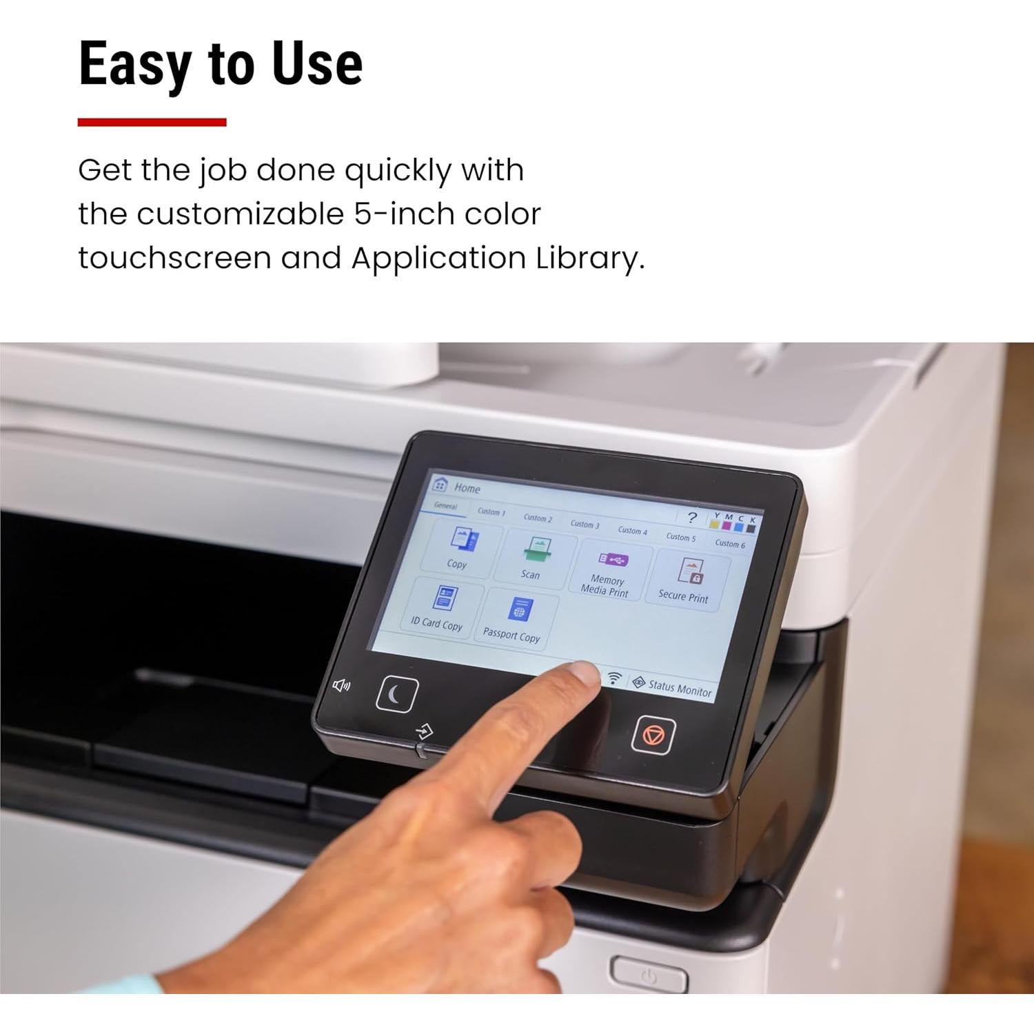 Impresora láser color Canon imageCLASS MF753Cdw II 4 en 1