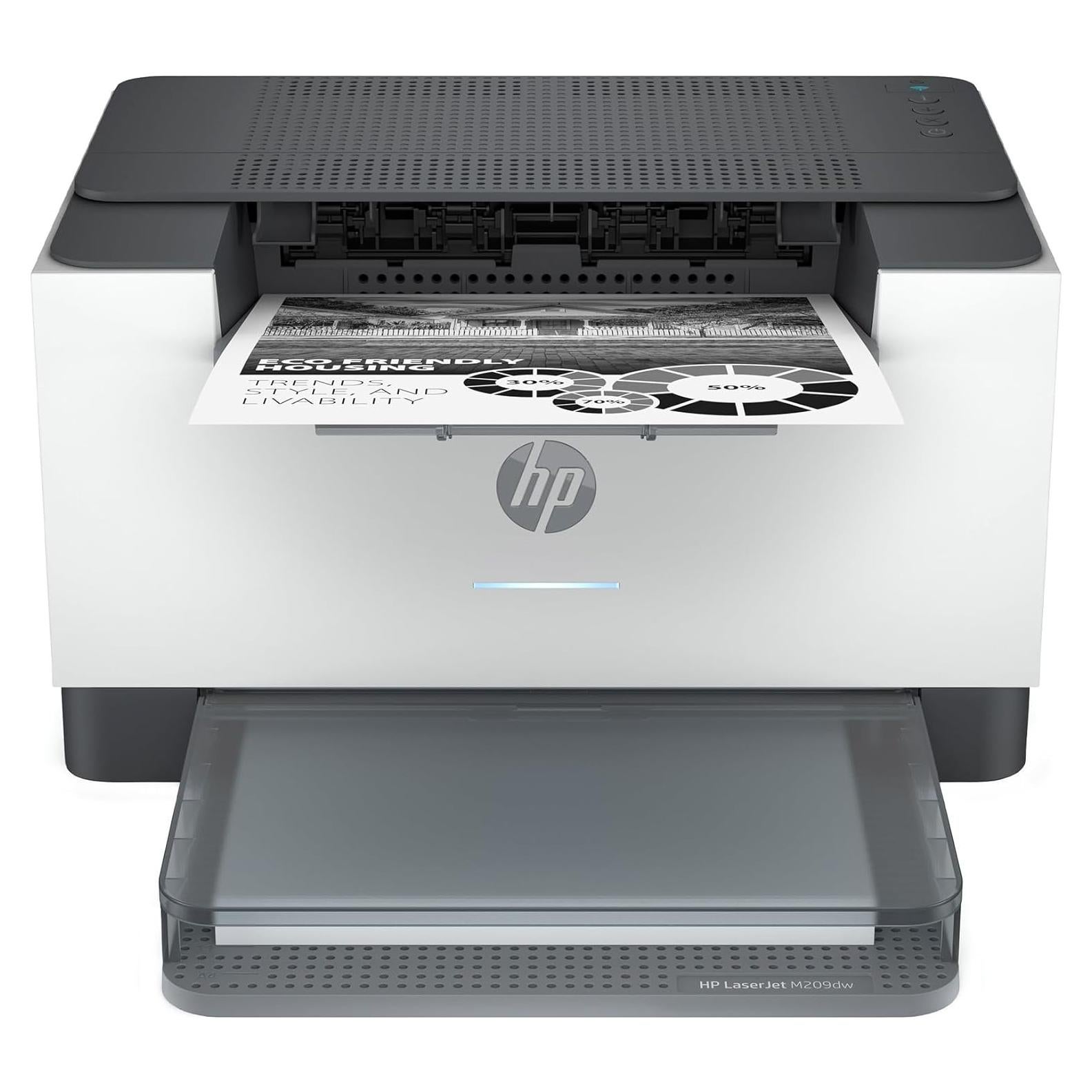 Impresora Inalámbrica HP LaserJet M209dw - Doble Cara, 30 ppm