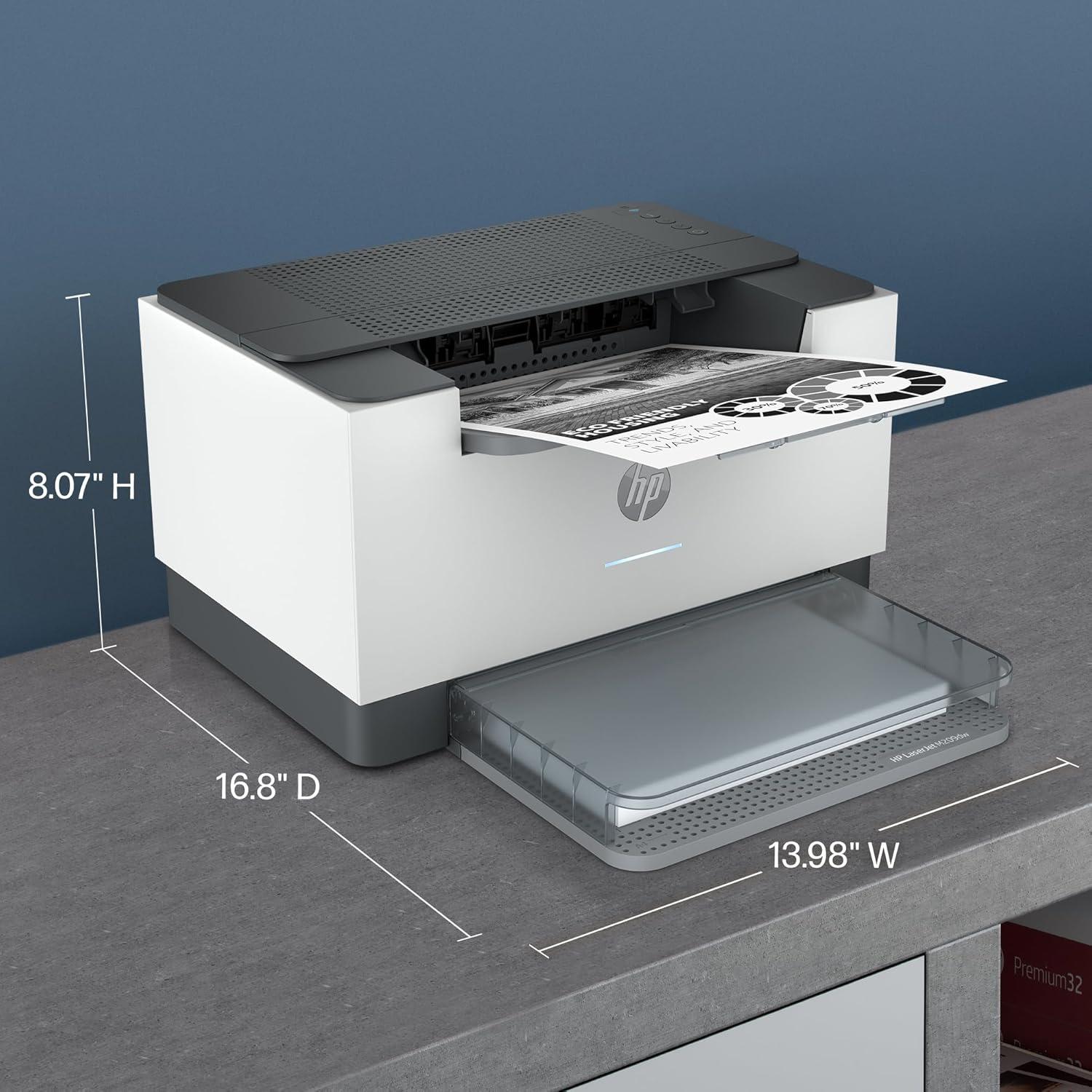 Impresora Inalámbrica HP LaserJet M209dw - Doble Cara, 30 ppm