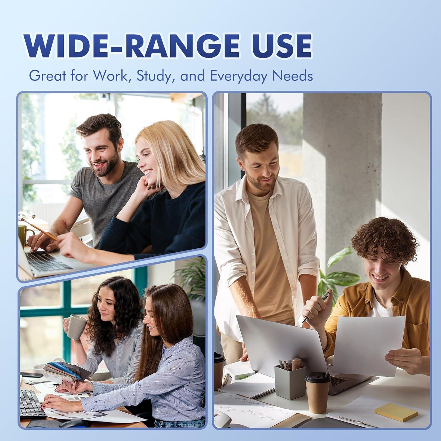 Cartuchos de tinta LC401/LC401XL Inkalfa para Brother - Paquete de 4