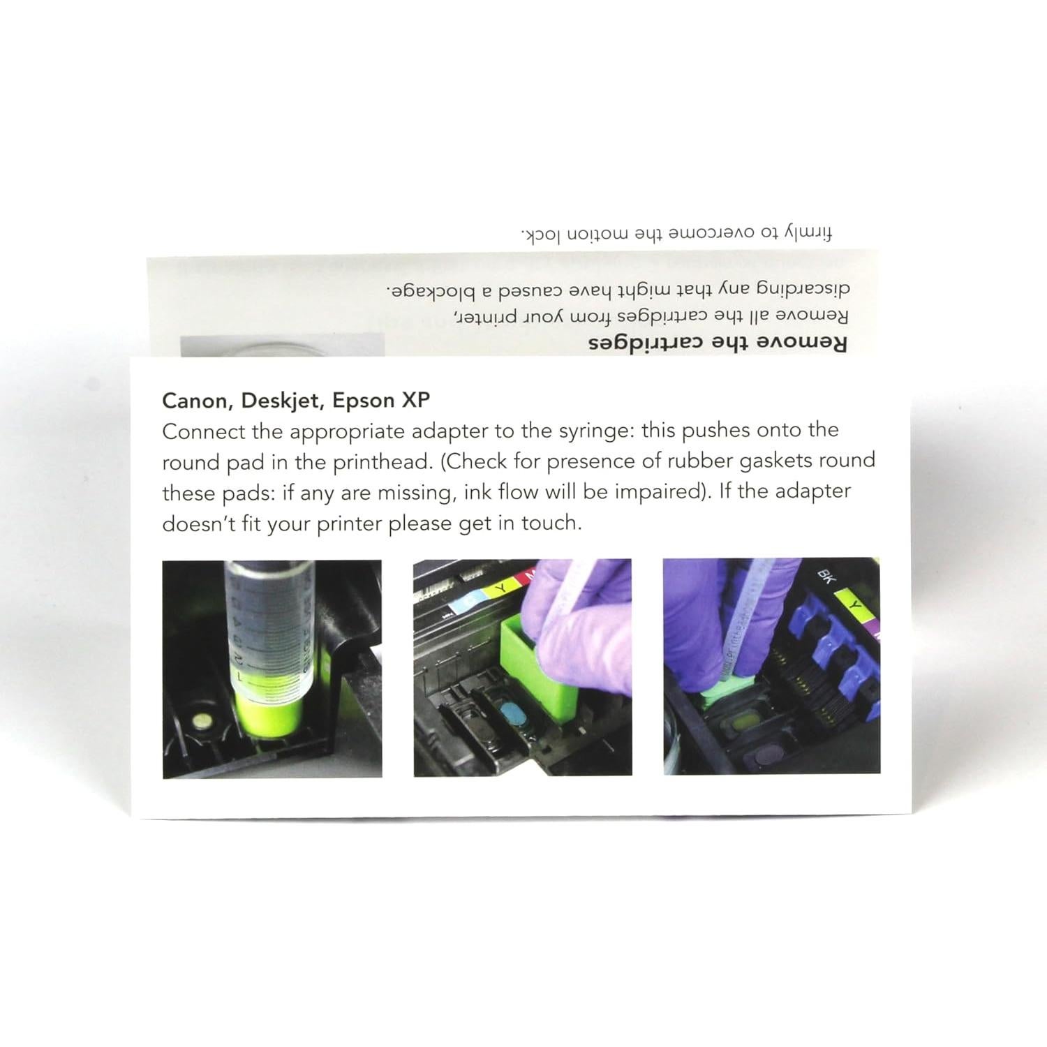 Líquido de limpieza para impresoras Epson, Canon, Brother, HP 500ml