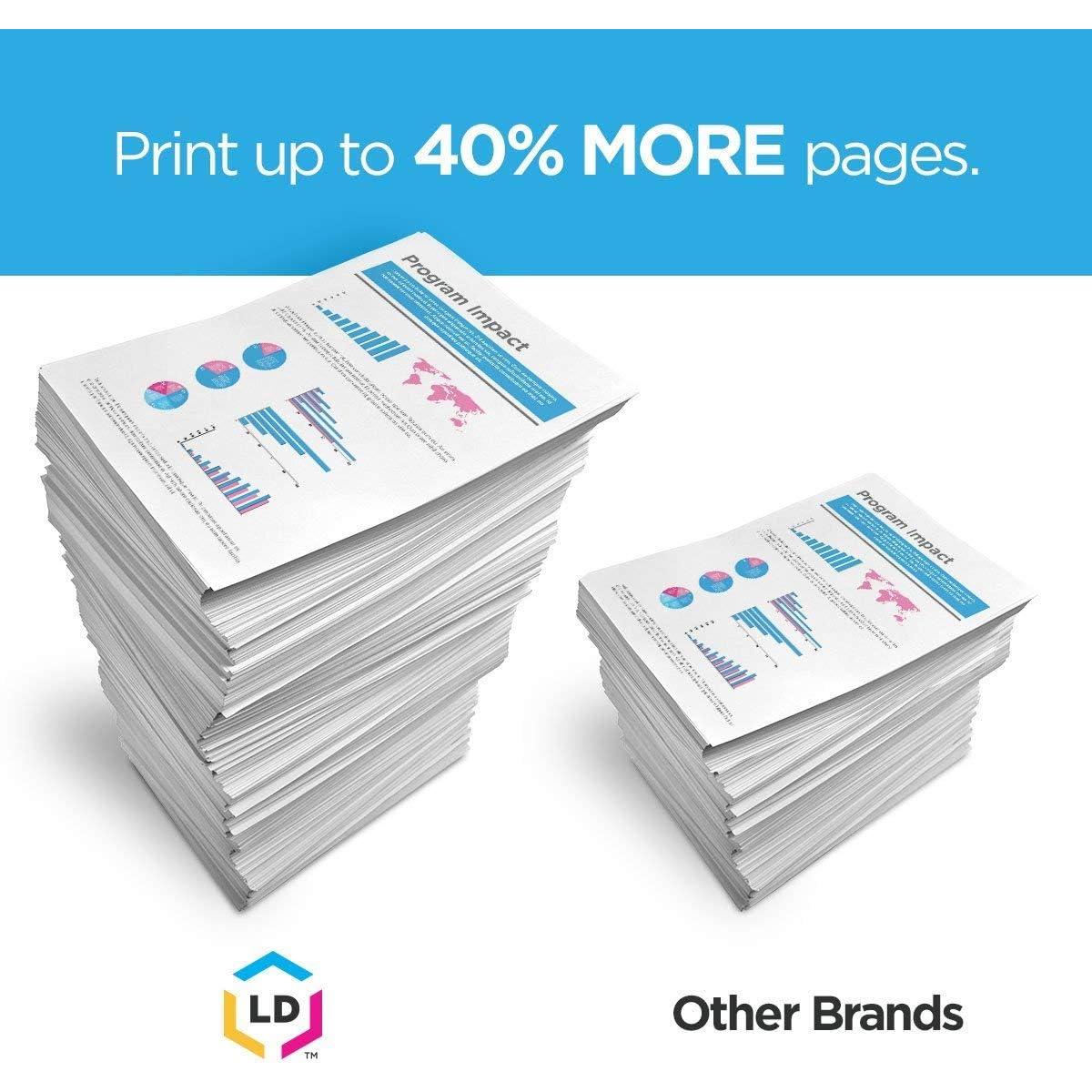 Cartucho de tinta compatible LD para Brother LC75 - 6 unidades