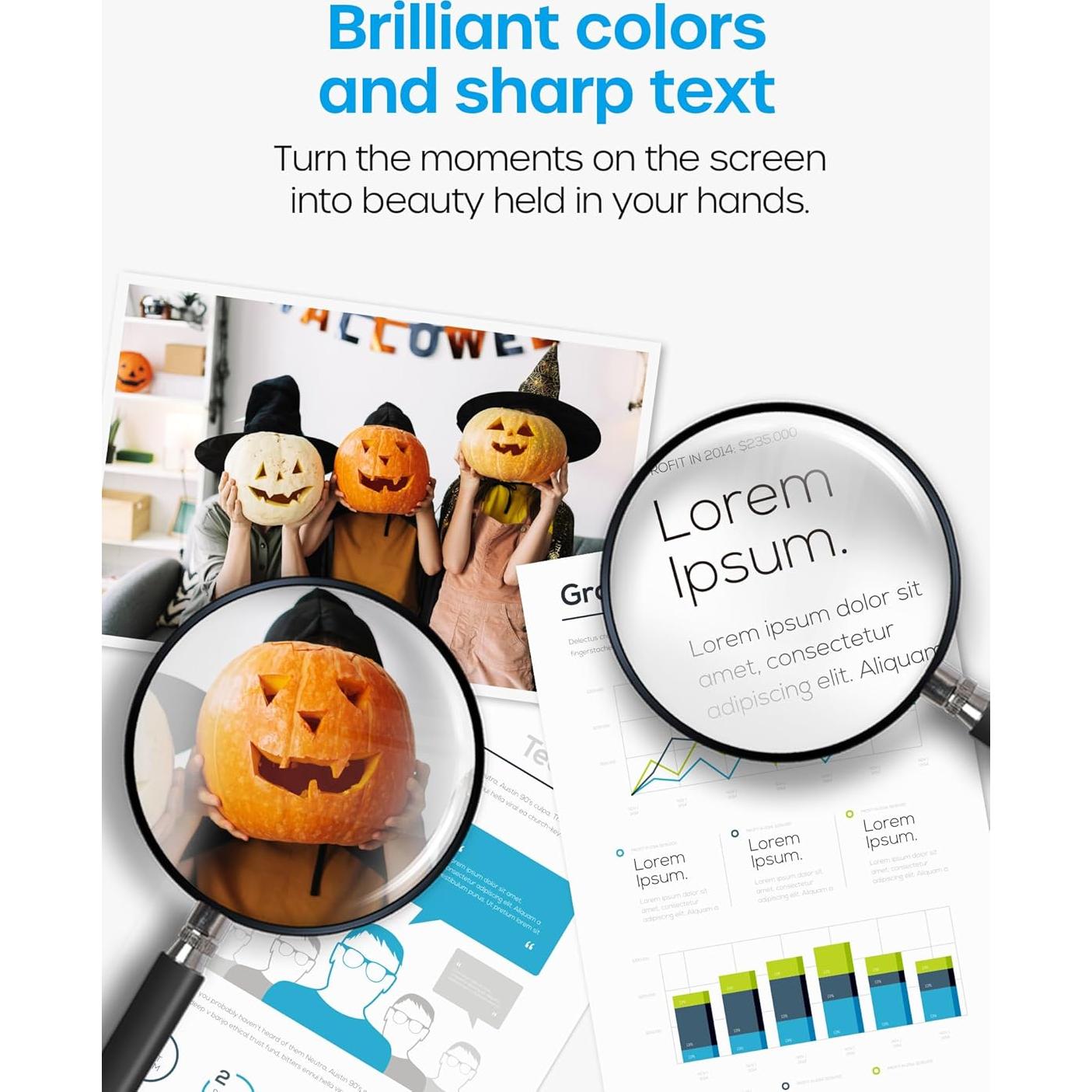 Cartuchos de Tinta Compatible LC501 iNKPAD - 4 Piezas Negro, Cian, Magenta, Amarillo