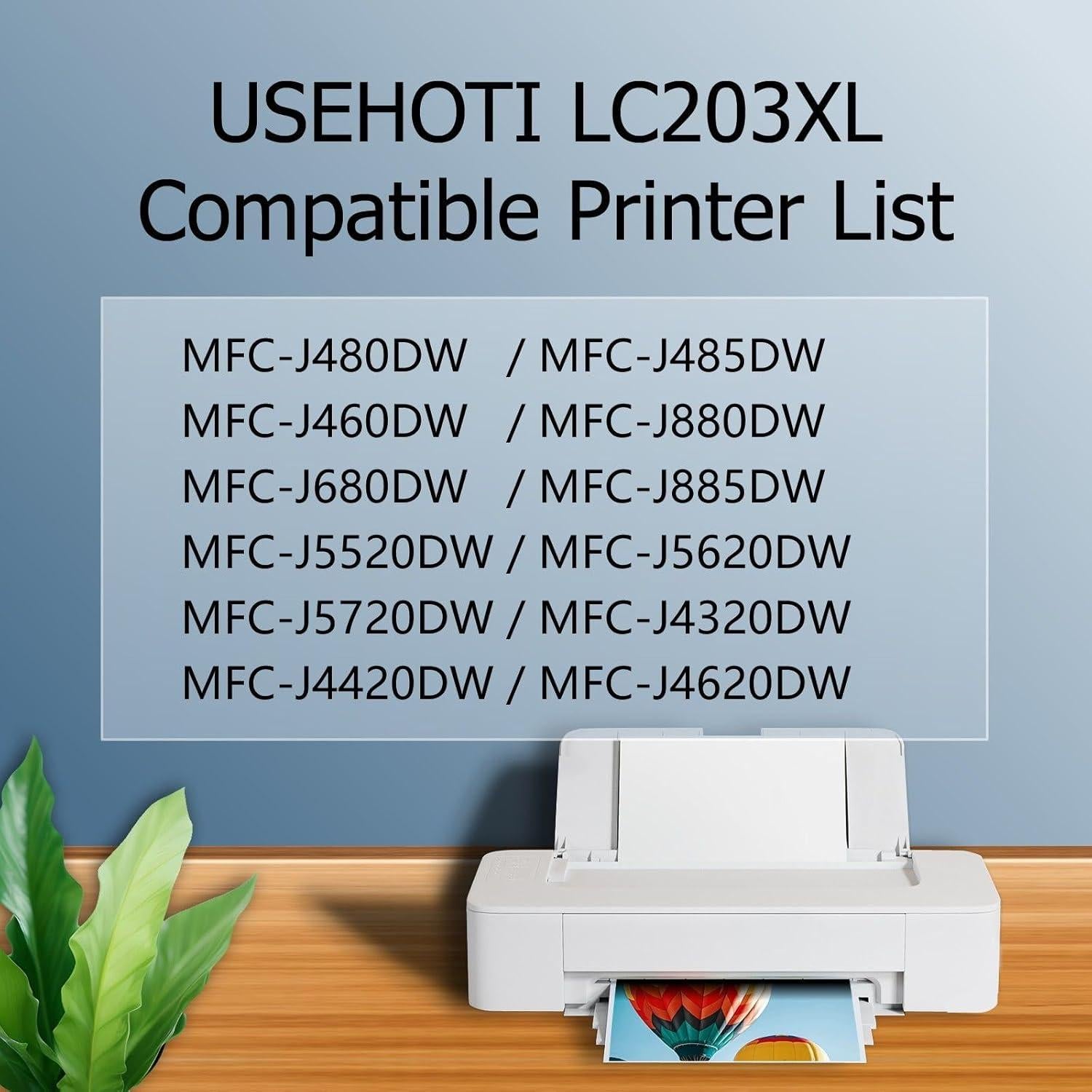 Cartuchos de tinta compatibles Brother LC203XL Color 6 Paquete