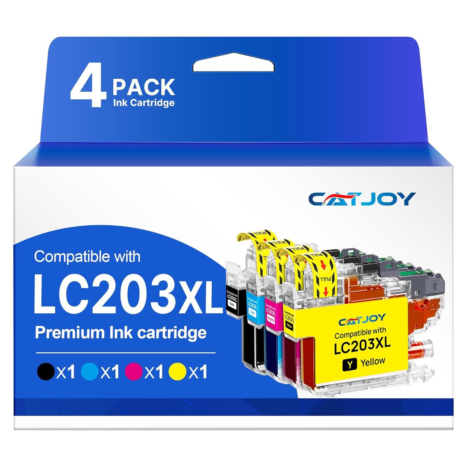 Cartuchos de tinta compatibles Brother LC203XL 4 colores