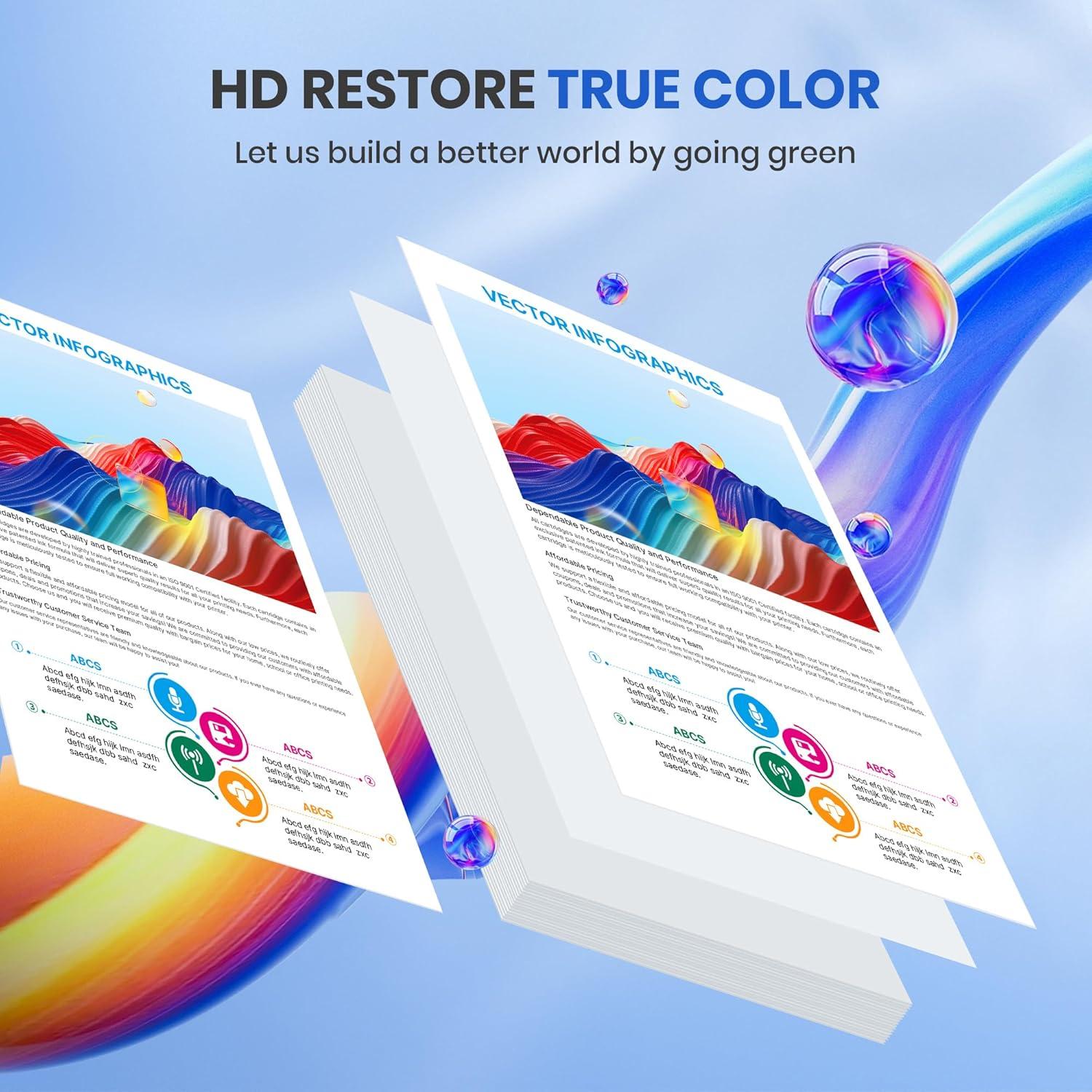 Cartuchos de tinta compatibles Brother LC203XL 4 colores