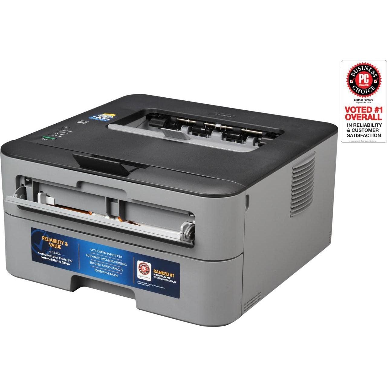 Impresora Láser Monocromática Brother HL-L2300D 2400x600 DPI