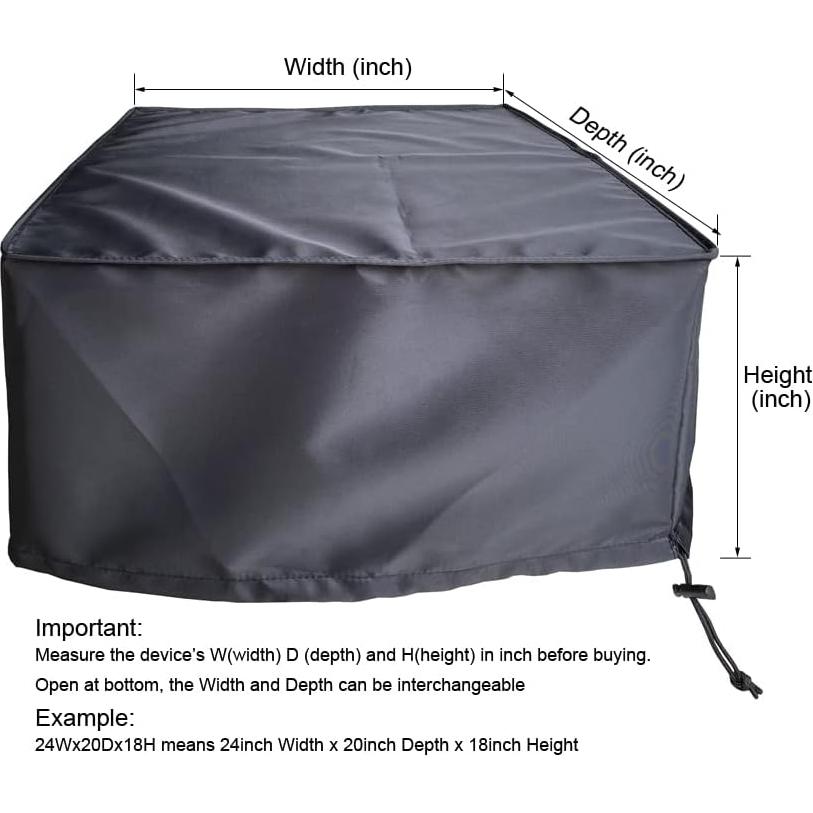 Funda de Polvo para Impresora SZBRO 45x40x30 cm Resistente