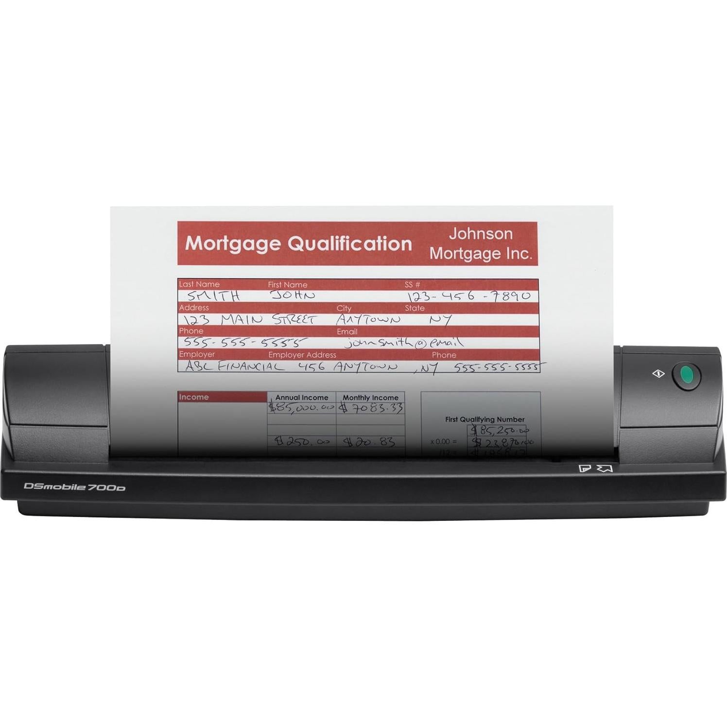 Escáner Dúplex Compacto Brother DS700D - 10 Páginas por Minuto