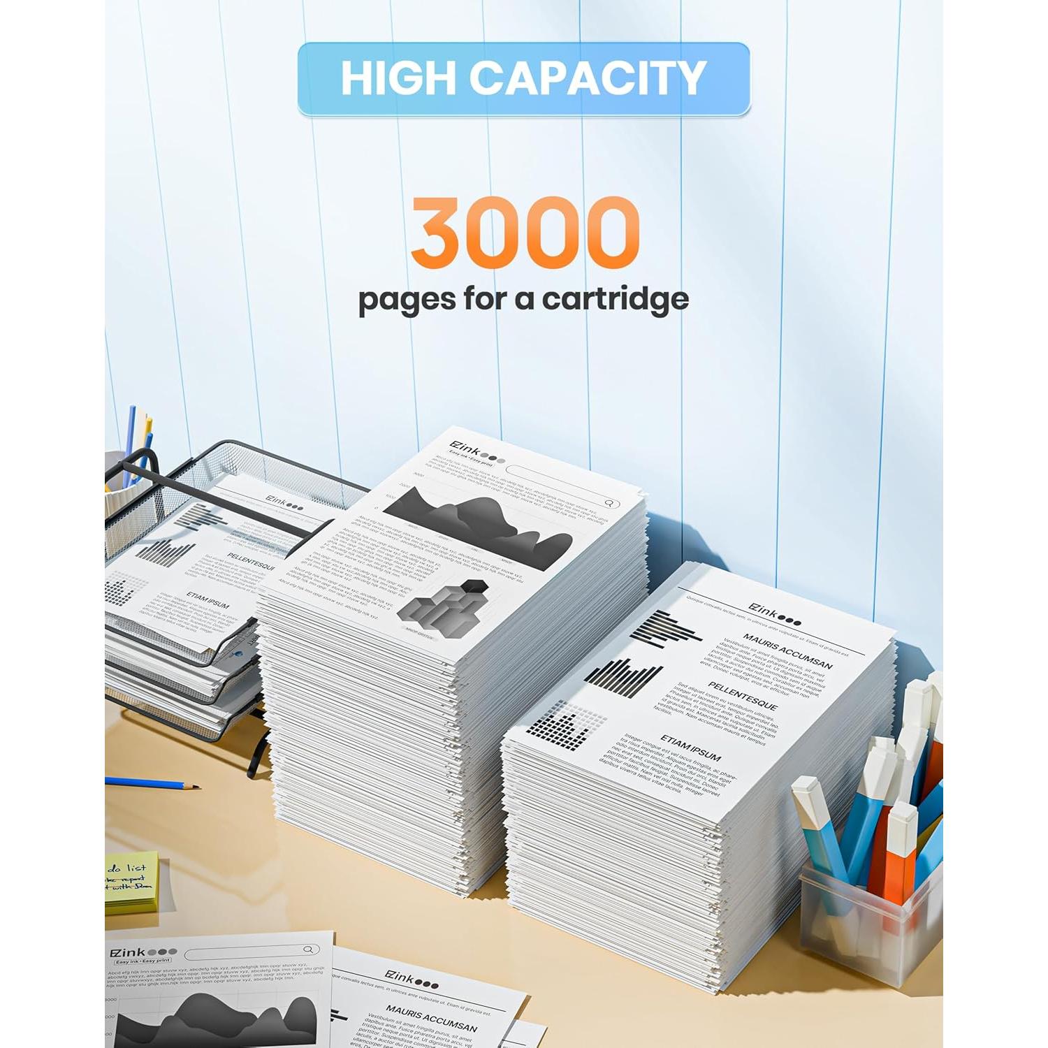 Tóner E-Z Ink TN760 Compatible para Impresora Brother - Paquete Doble