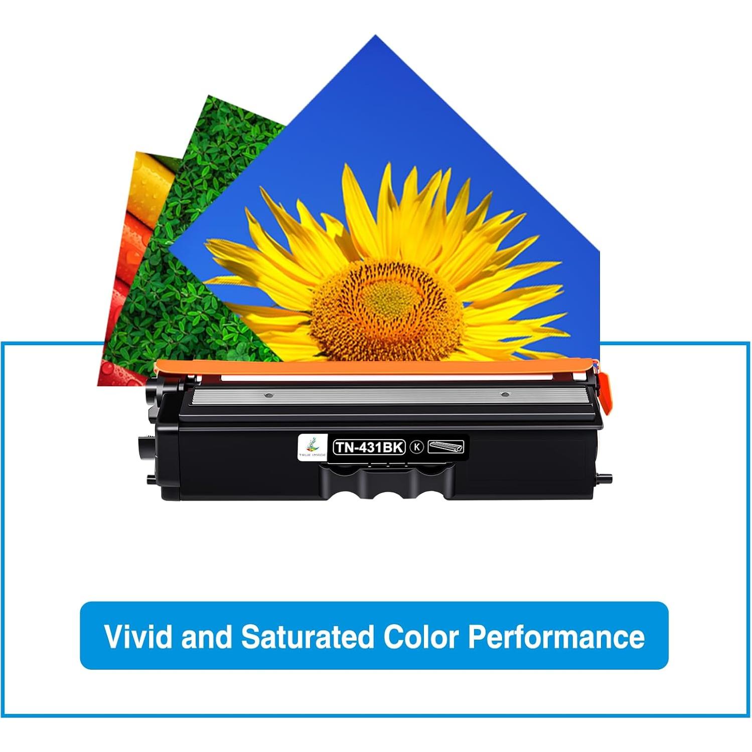 Cartucho de Tóner Compatible Brother TN431 Paquete de 4 Colores