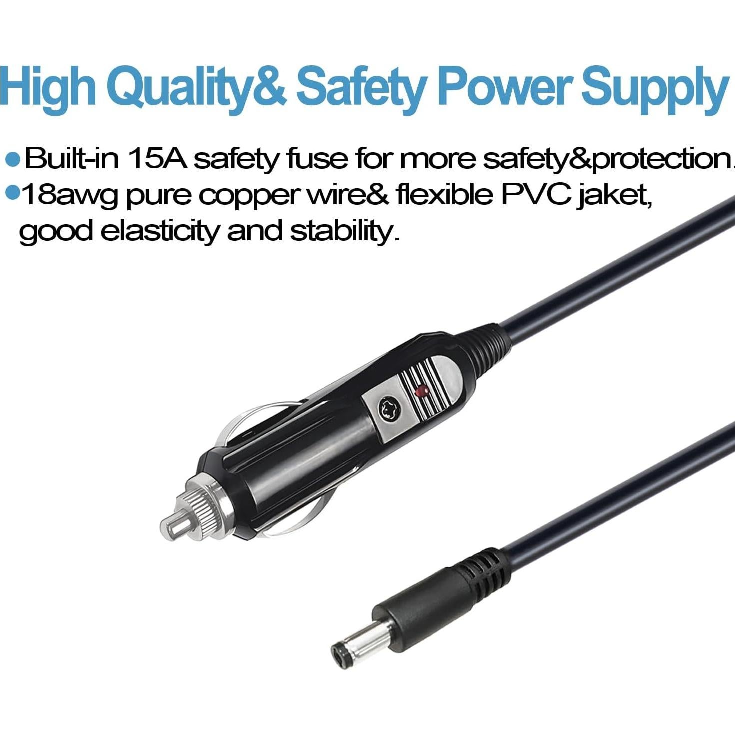 Cargador de coche Hanorld para impresora Brother Pocketjet