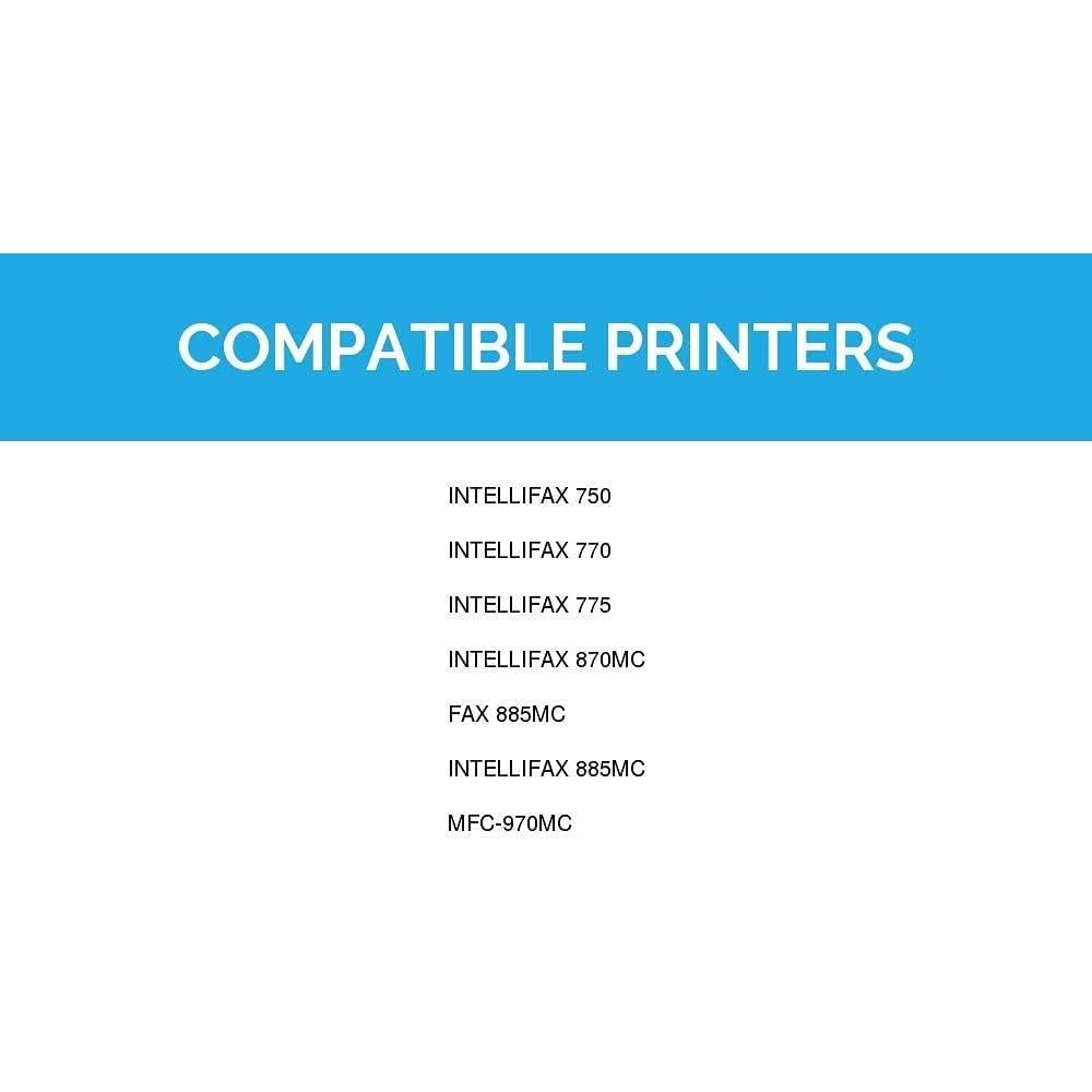 Cartucho de fax Brother PC301 compatible - Paquete de 4