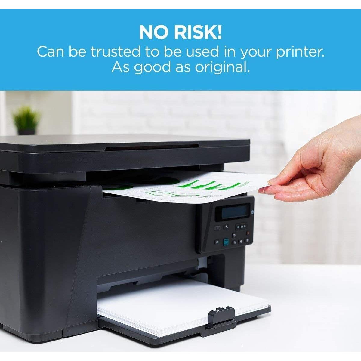 Cartucho de fax negro compatible LD Brother PC 301A 250 páginas