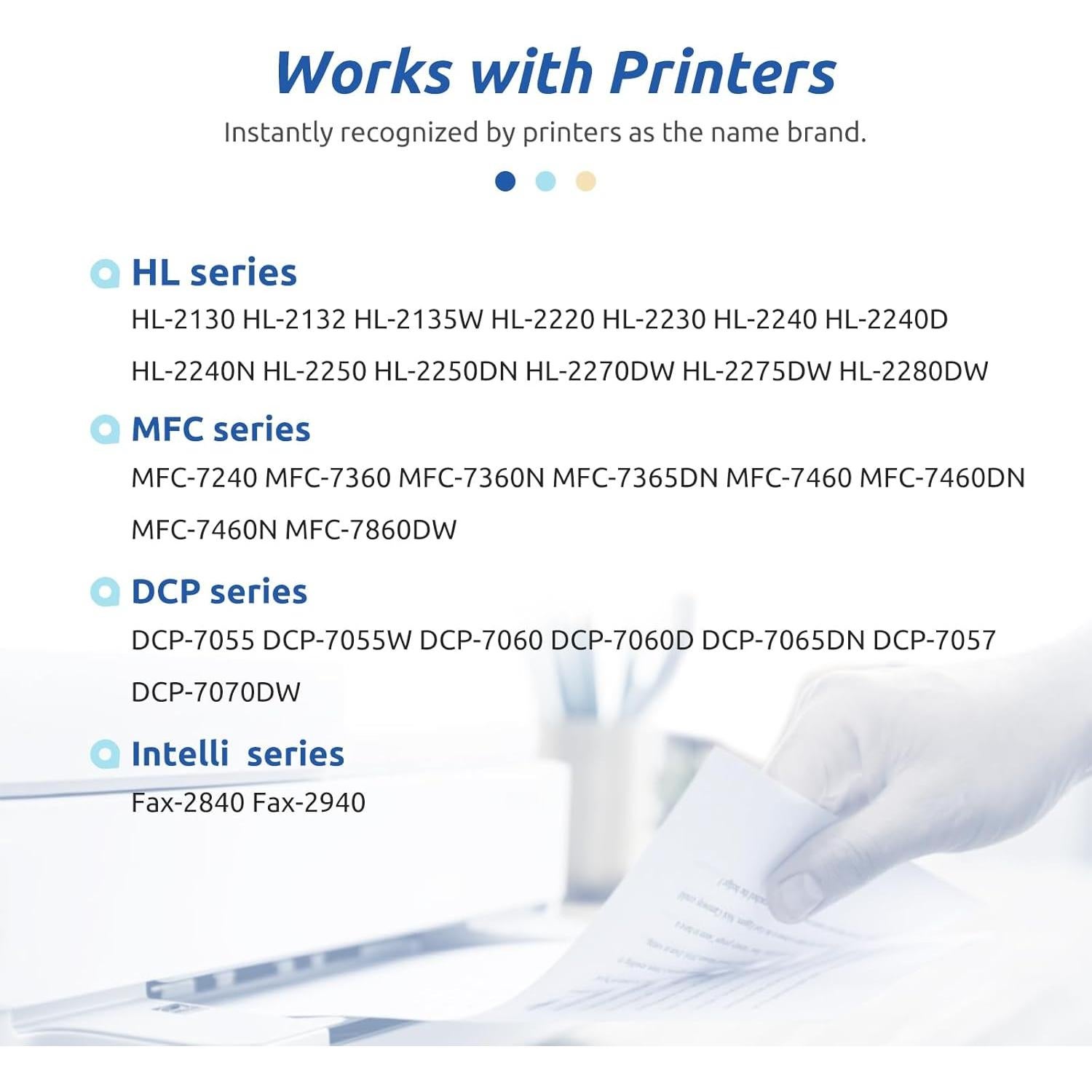 Cartucho de tóner negro alto rendimiento Ink E-Sale TN450 4PK