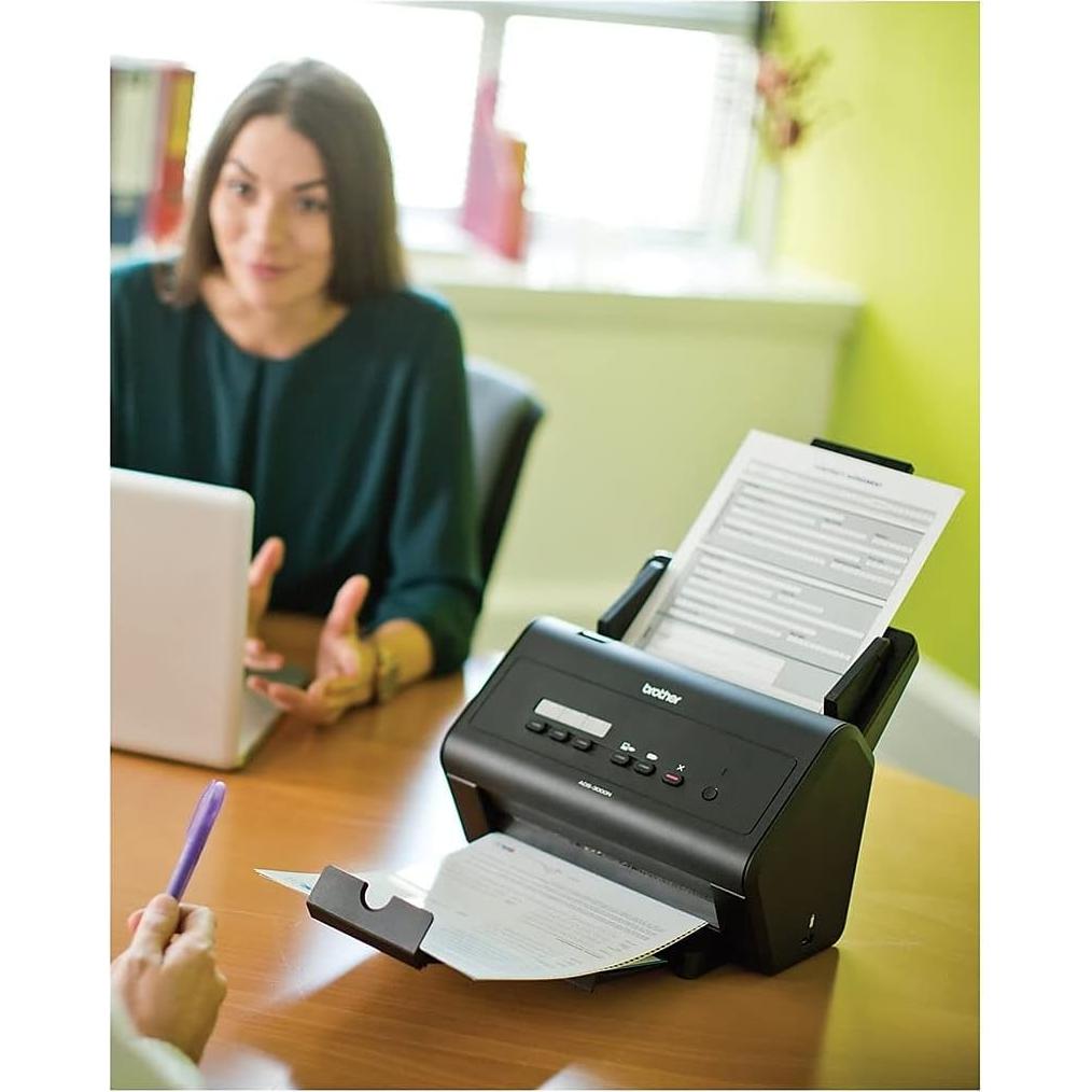 Escáner de Documentos Brother ADS-3000N Alta Velocidad 50ppm