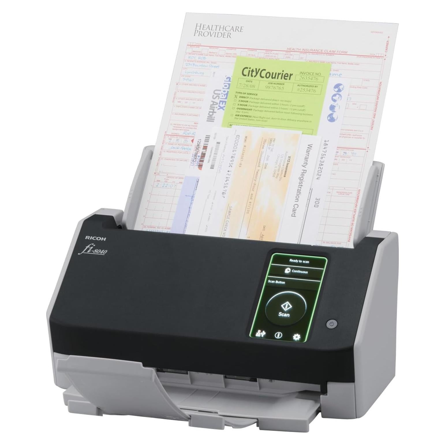 Escáner de Documentos RICOH fi-8040 con Alimentador 50 Páginas