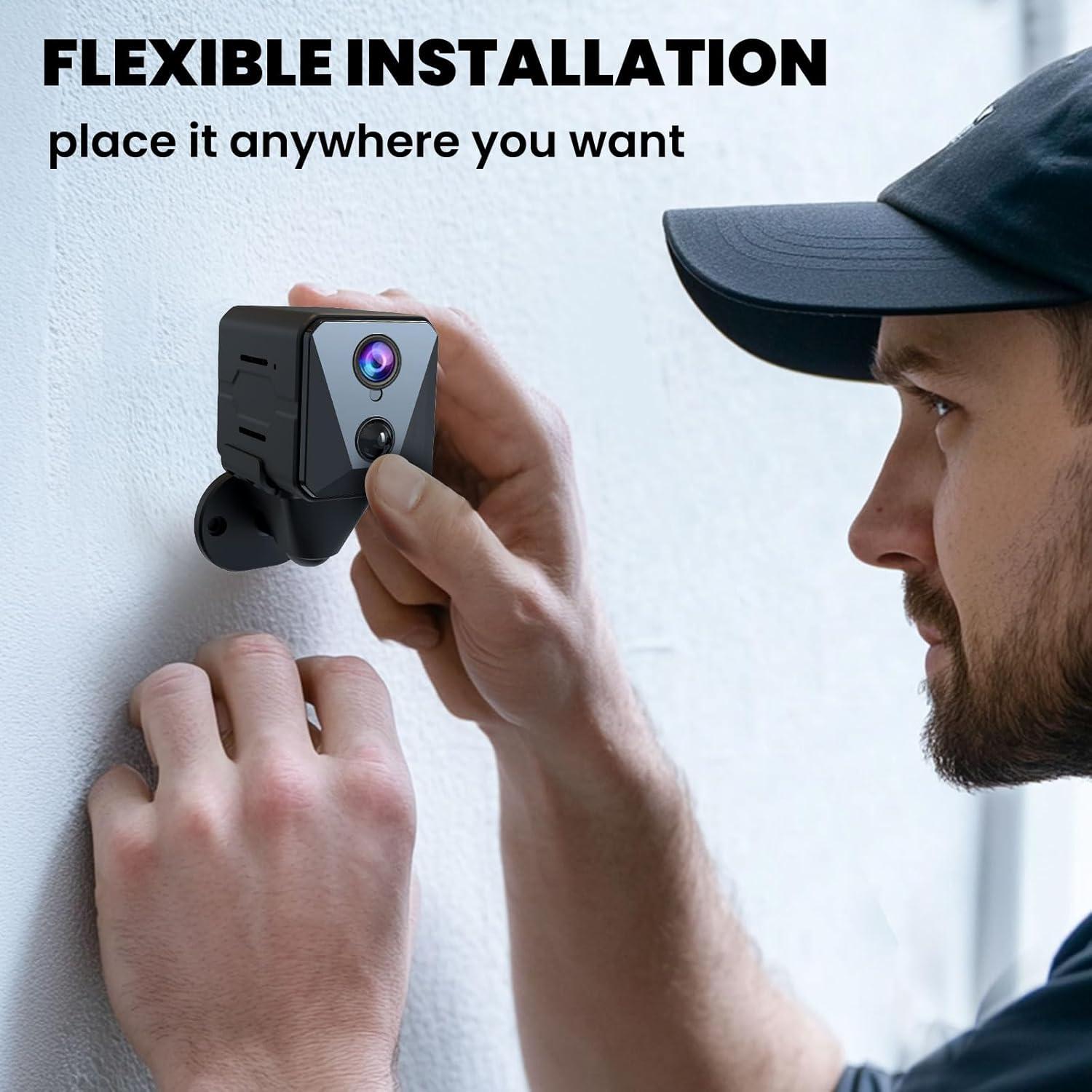 Cámara de Seguridad Funstorm X1 WiFi 4K, Visión Nocturna