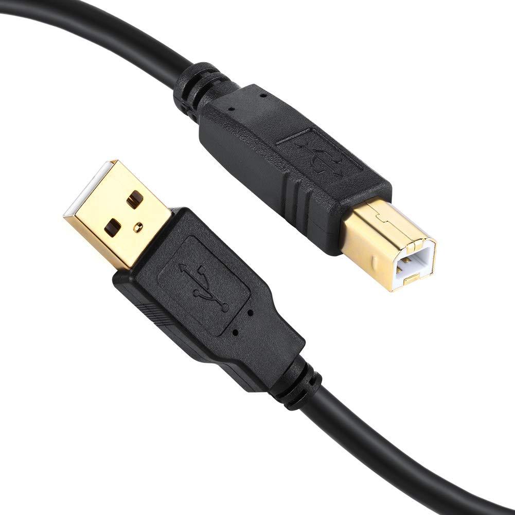 Cable de Impresora USB 2.0 3.05m Nobrand Tipo A a B Negro