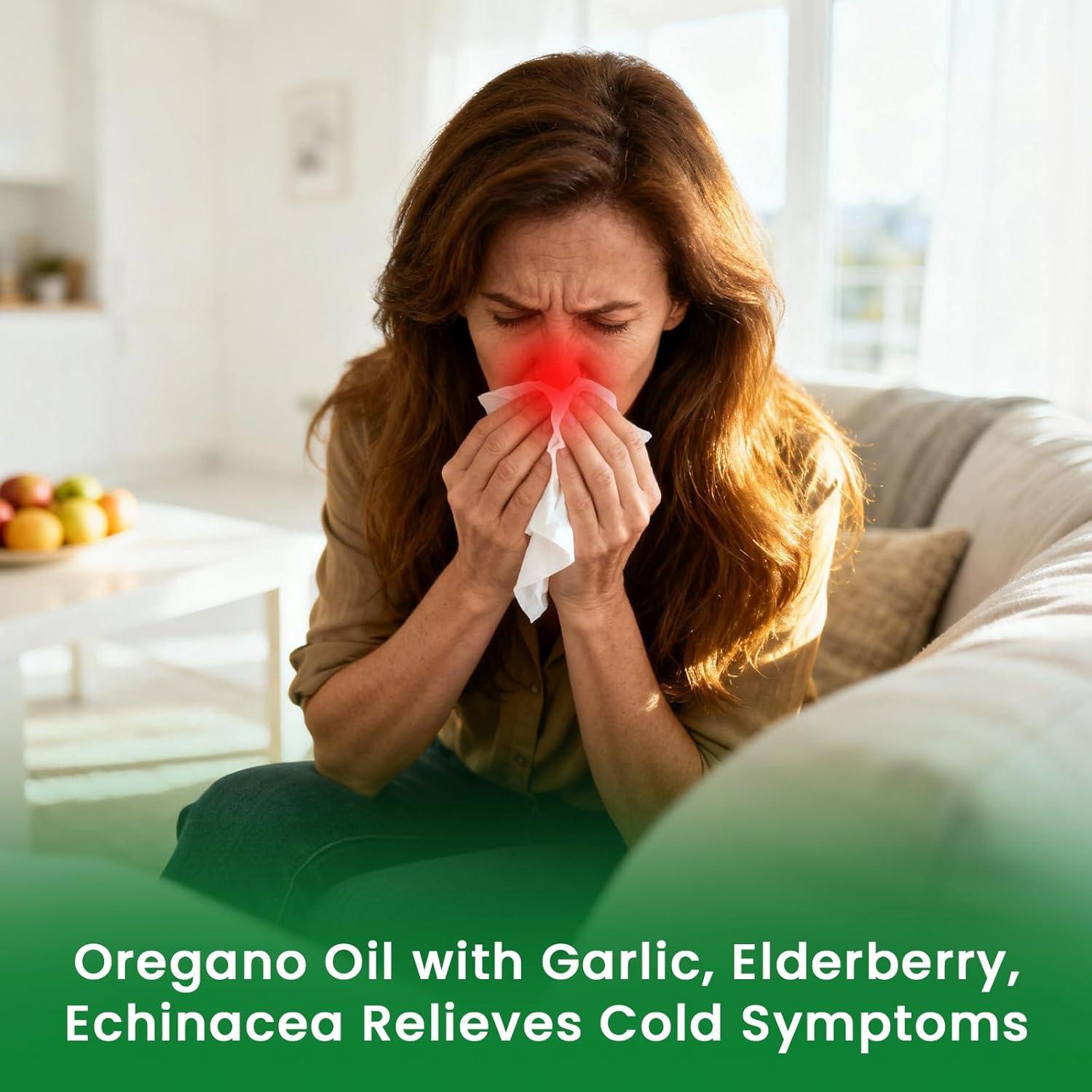 Cápsulas de Aceite de Orégano Orgánico B BEWORTHS 150 Ct