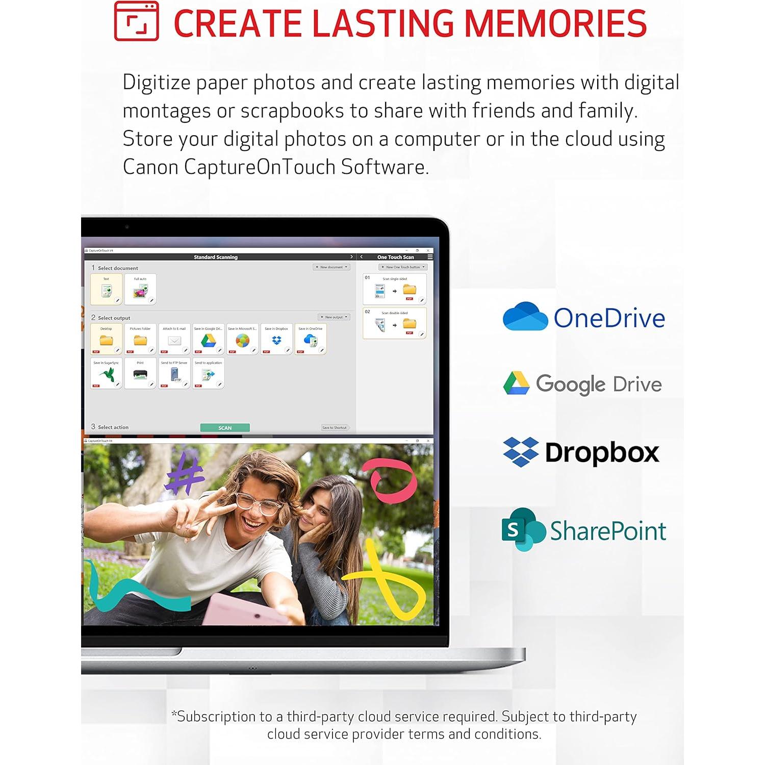 Escáner de fotos y documentos Canon imageFORMULA RS40 USB