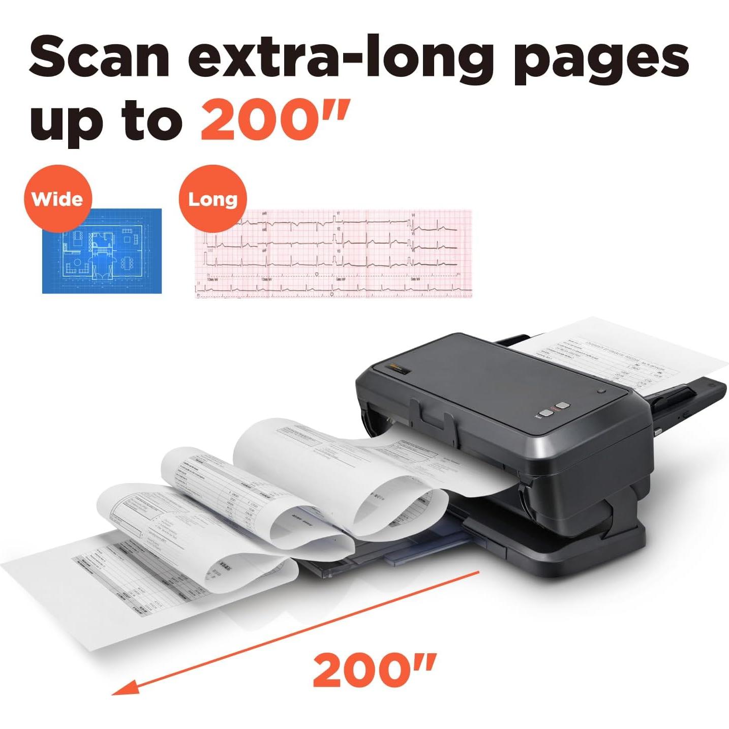 Escáner Dúplex a Color Plustek S30 para Documentos 30.48 cm