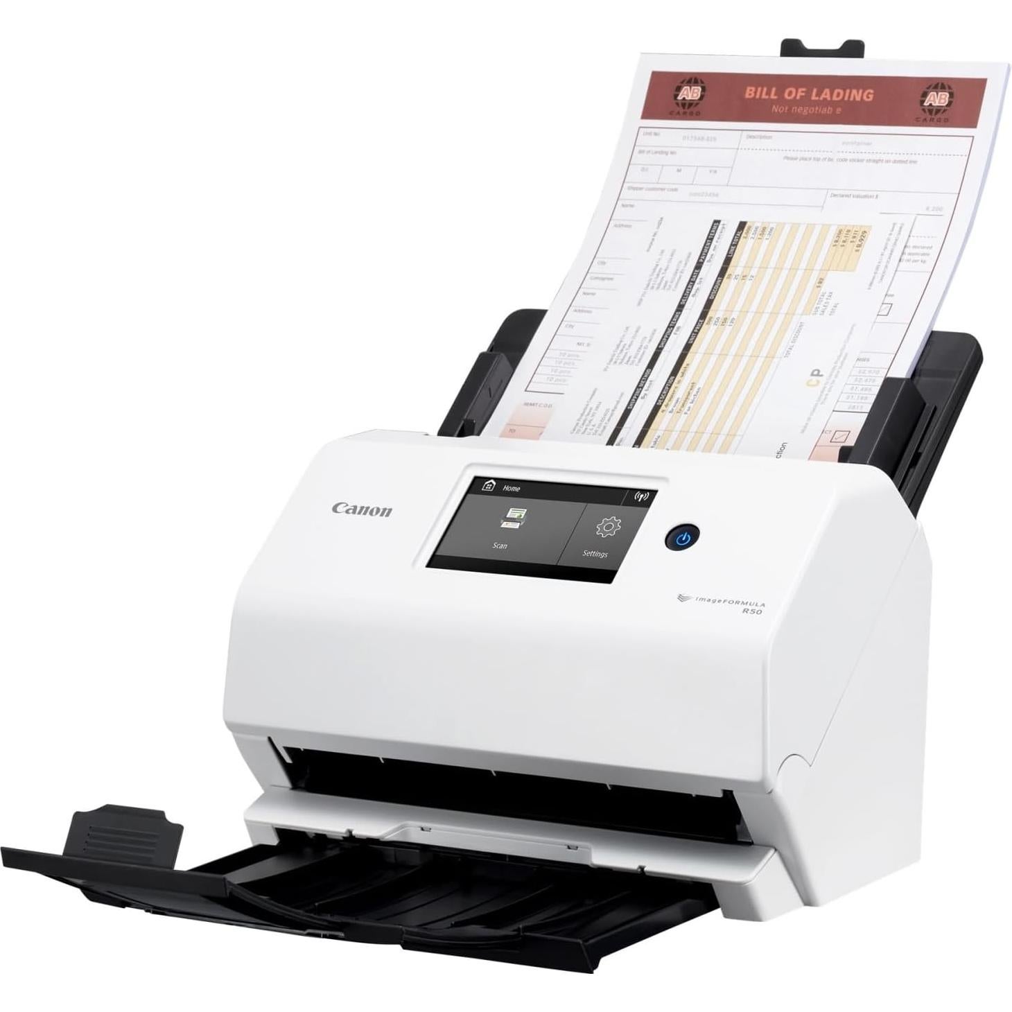 Escáner de Documentos Canon imageFORMULA R50 ADF 60 Hojas