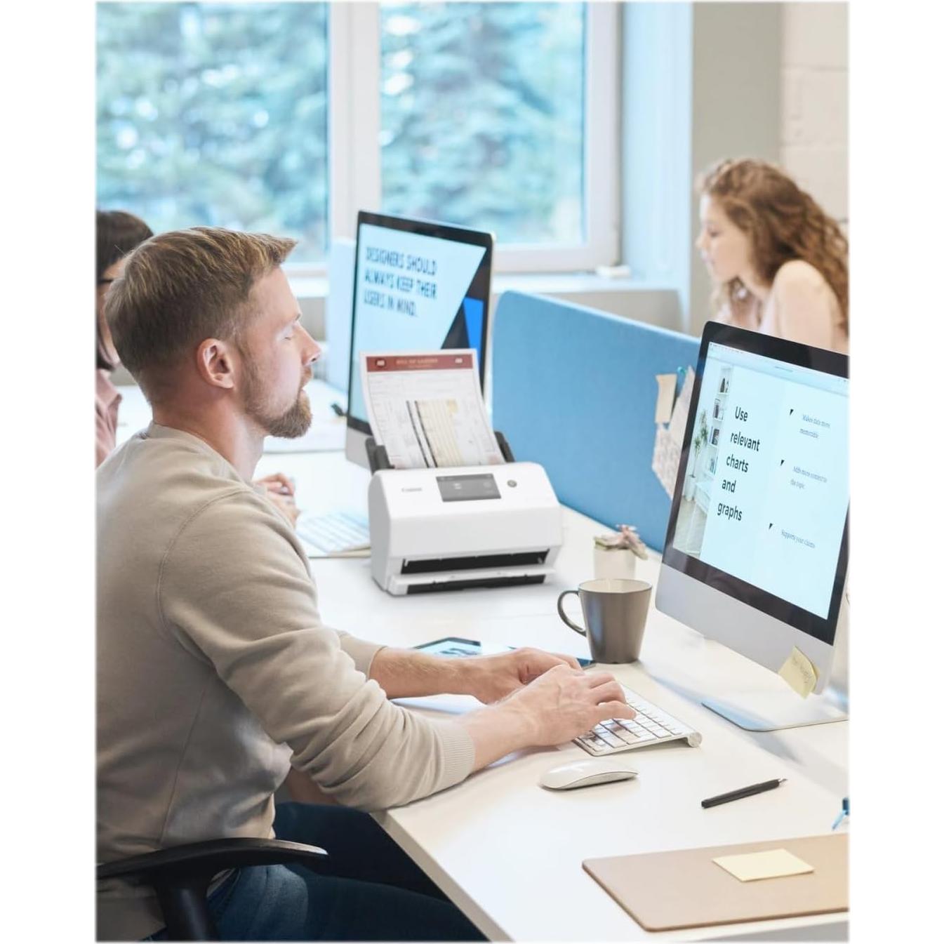 Escáner de Documentos Canon imageFORMULA R50 ADF 60 Hojas