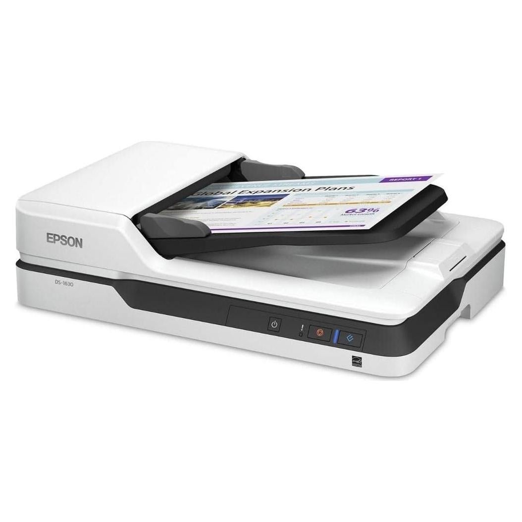 Escáner de Documentos Epson DS-1630, 25 ppm, ADF 50 Páginas