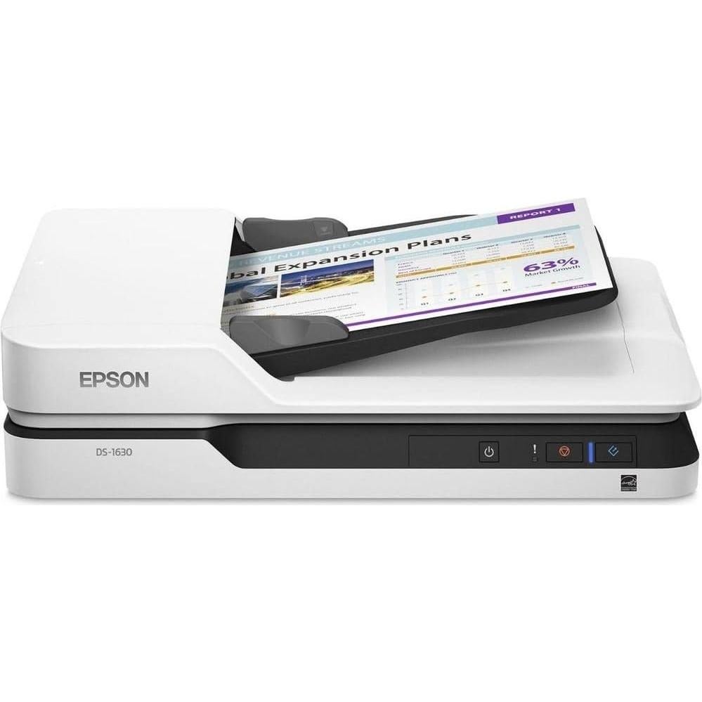 Escáner de Documentos Epson DS-1630, 25 ppm, ADF 50 Páginas