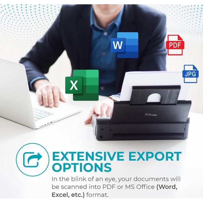 Escáner de Documentos IRIScan Pro Duplex 20PPM ADF USB