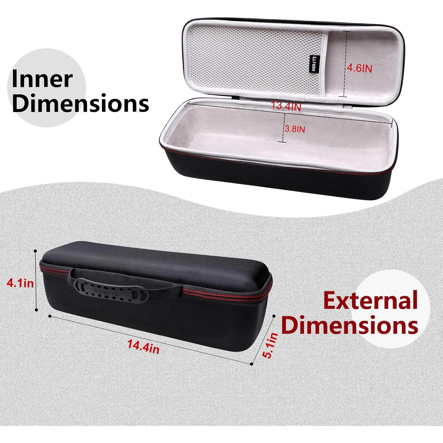 Funda Dura LTGEM para Escáner Brother ADS-1700W/1800W - Protección Viaje