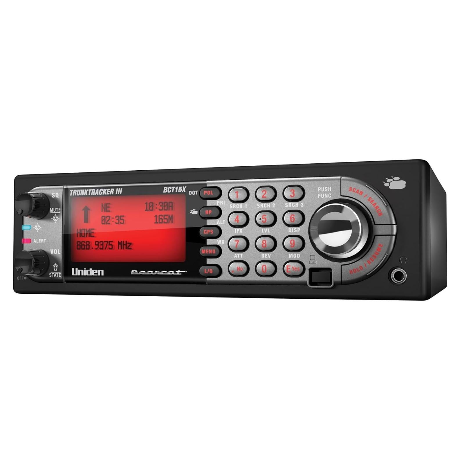 Escáner Uniden BCT15X 9000 Canales TrunkTracker III