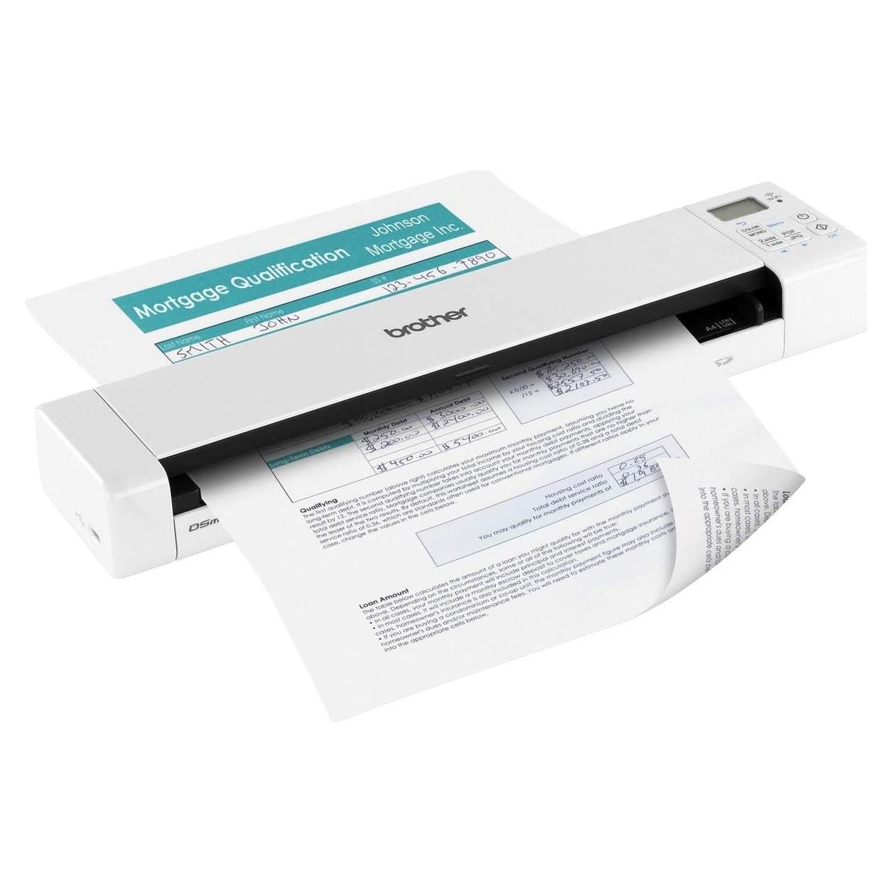 Escáner portátil Brother DSmobile DS920DW 8ppm USB