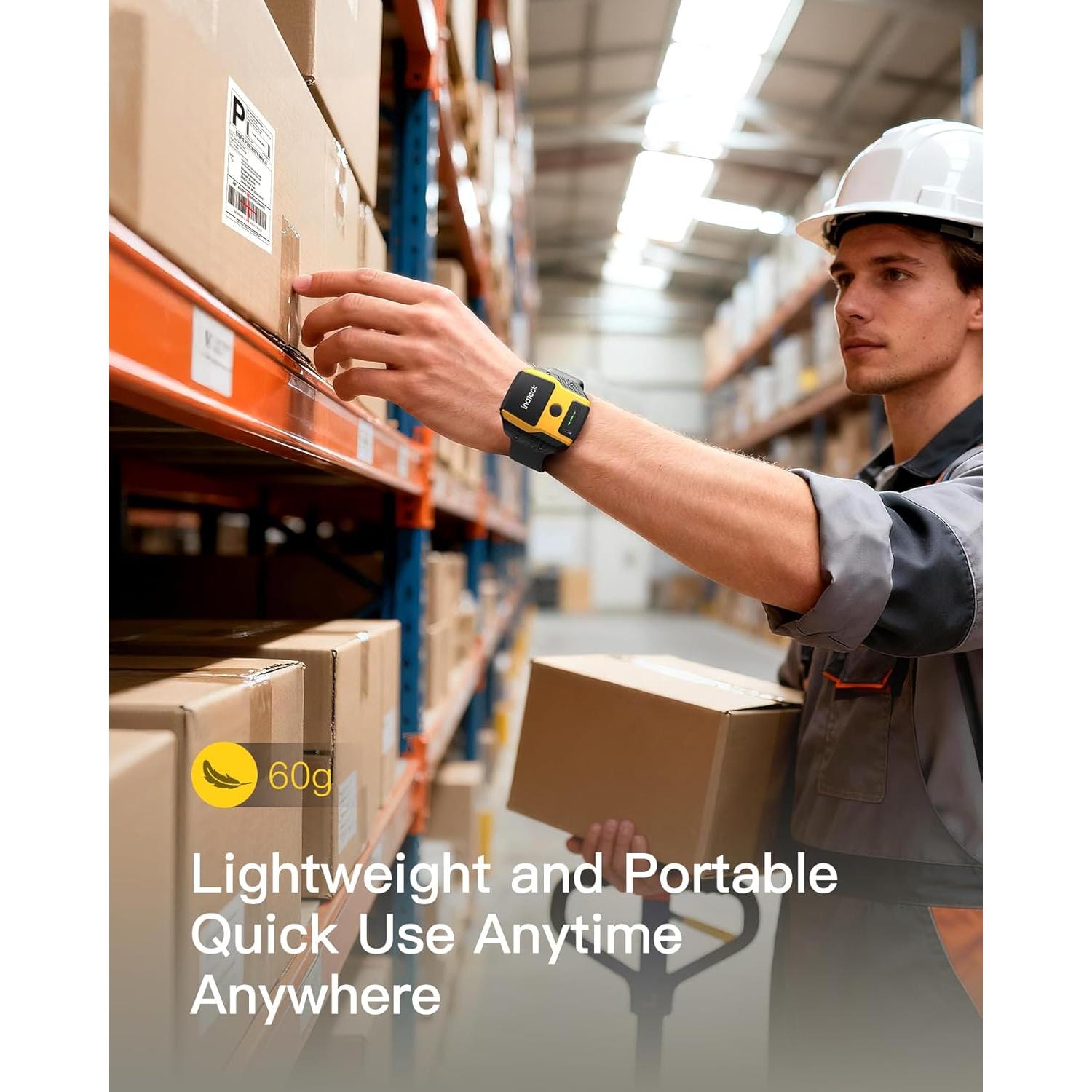 Escáner de Código de Barras 2D Inateck N6022-BK Bluetooth 5.3