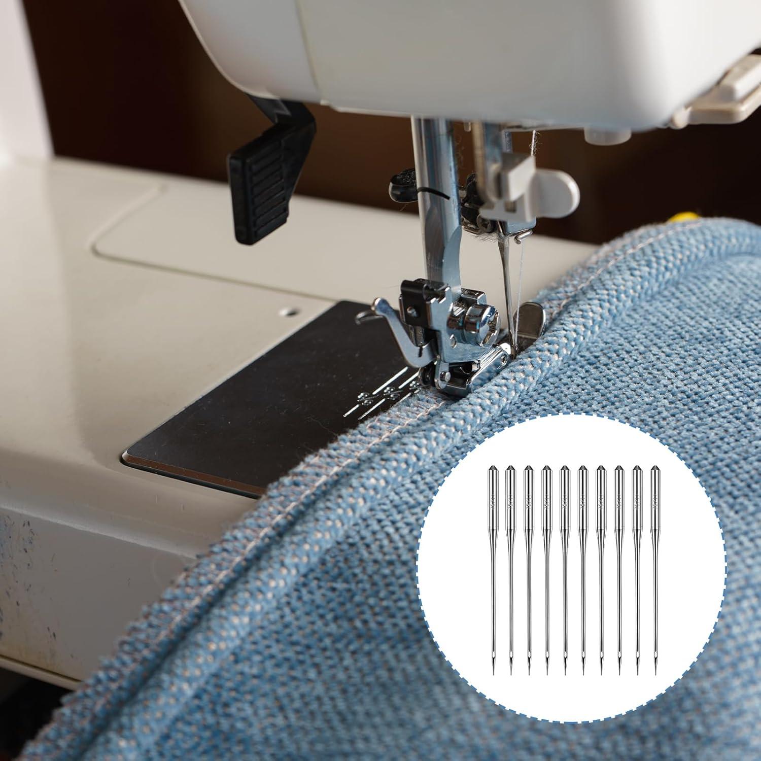 50 Agujas Universales de Coser DIVINA VITAE 75/11 Alta Resistencia