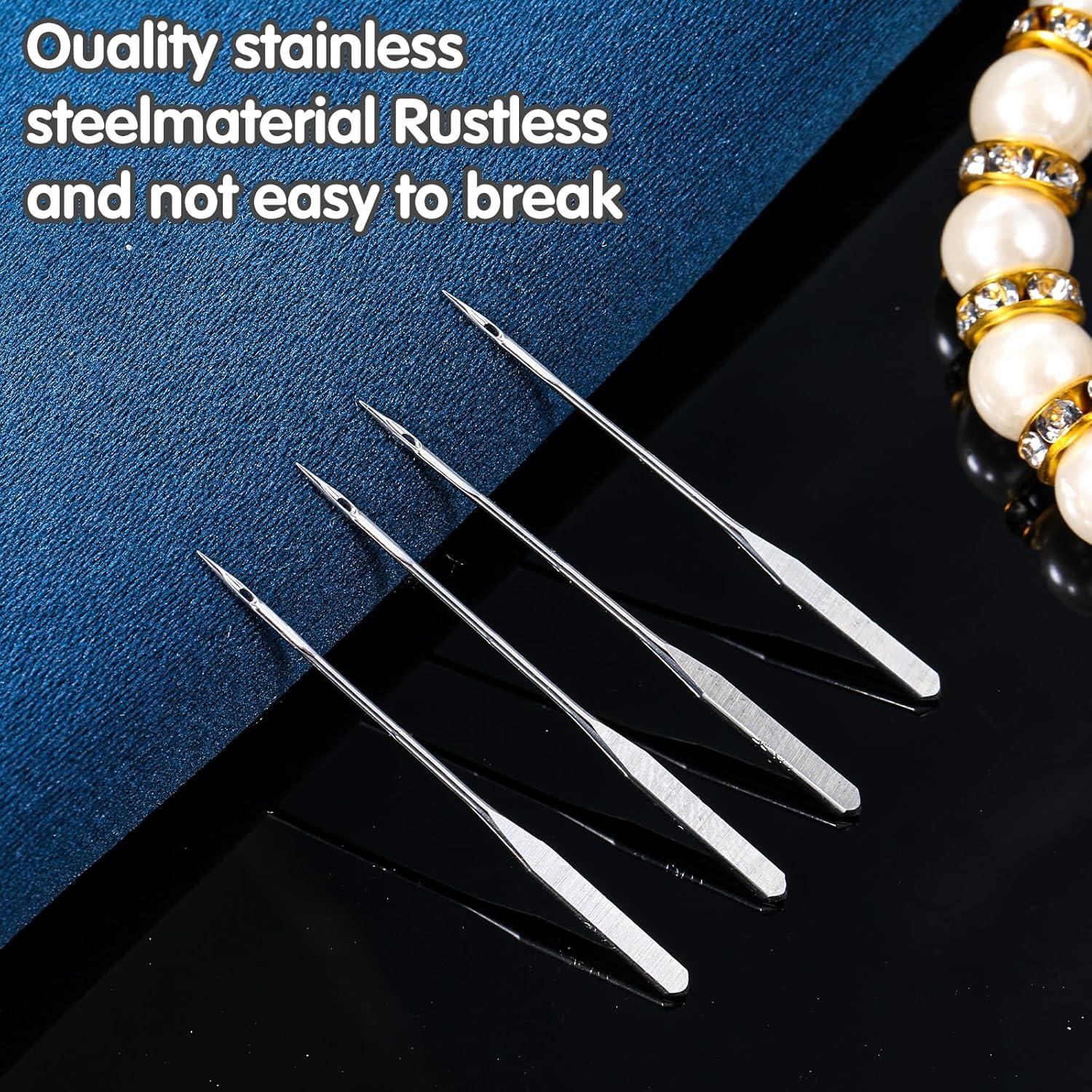 50 Agujas Universales de Coser DIVINA VITAE 75/11 Alta Resistencia