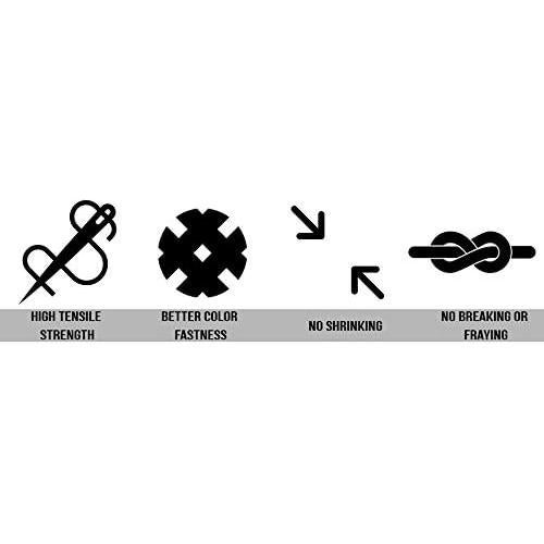 Hilo de Coser Poliester AK Trading 4 Conos 6000 Yardas Blanco