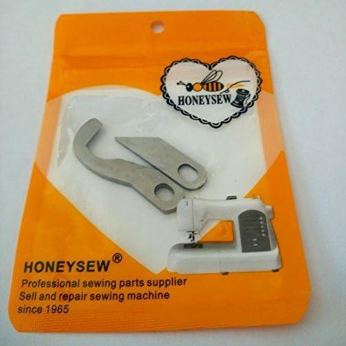 Cuchillas Superior e Inferior HONEYSEW para Overlock Brother 3034D