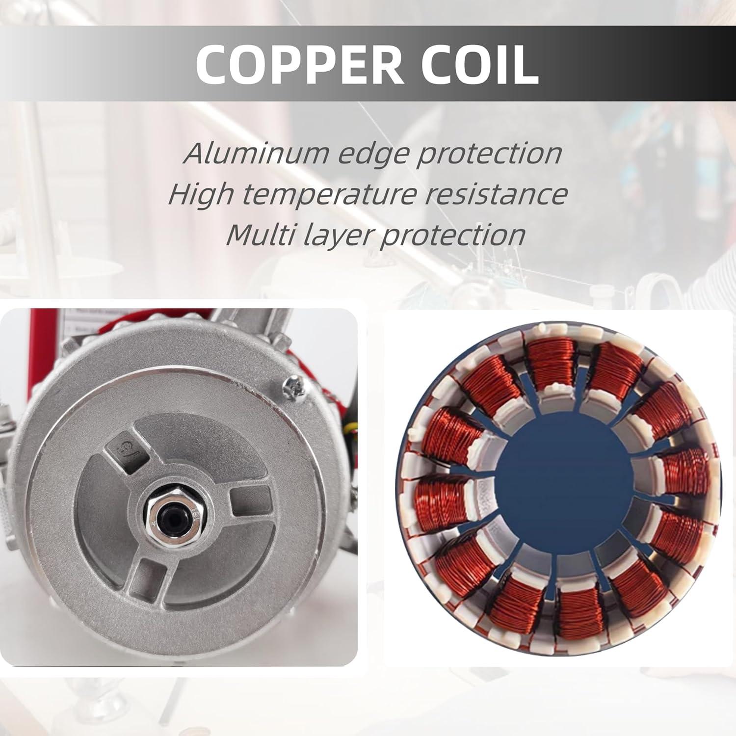 Motor de Máquina de Coser Servo SYLPHID 750W Silencioso