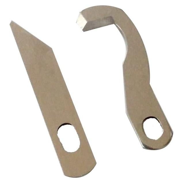 Juego de 2 cuchillas de sobrehilado HONEYSEW para Brother 925D 929D 1034D