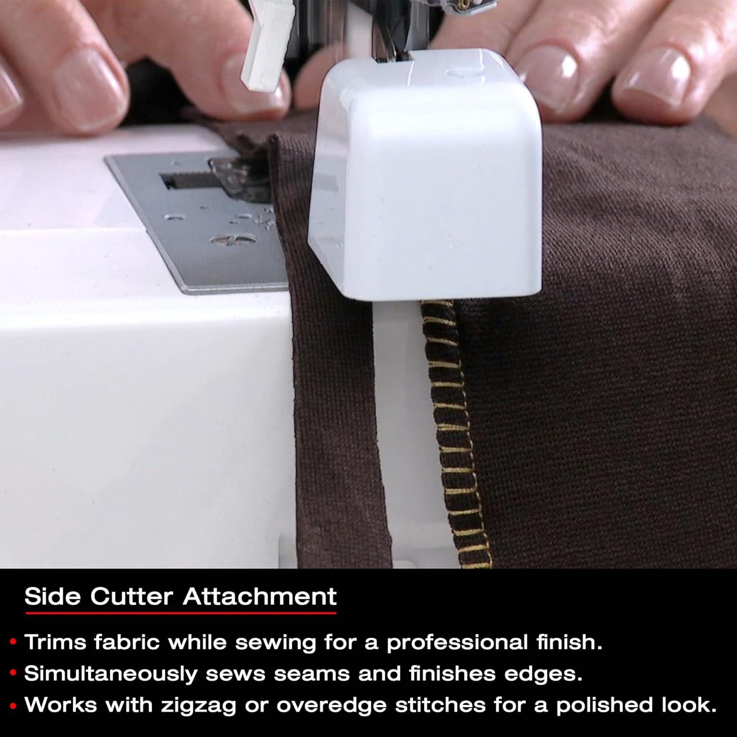 Cortador Lateral SINGER para Máquinas de Coser - Acabado Profesional