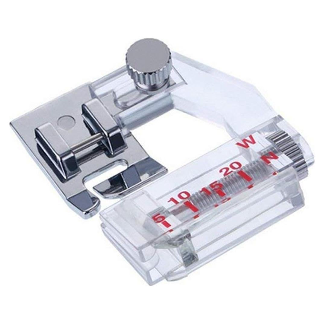 Pie de Prensatelas Ajustable STORMSHOPPING para Cinta Sesgada 5-20mm