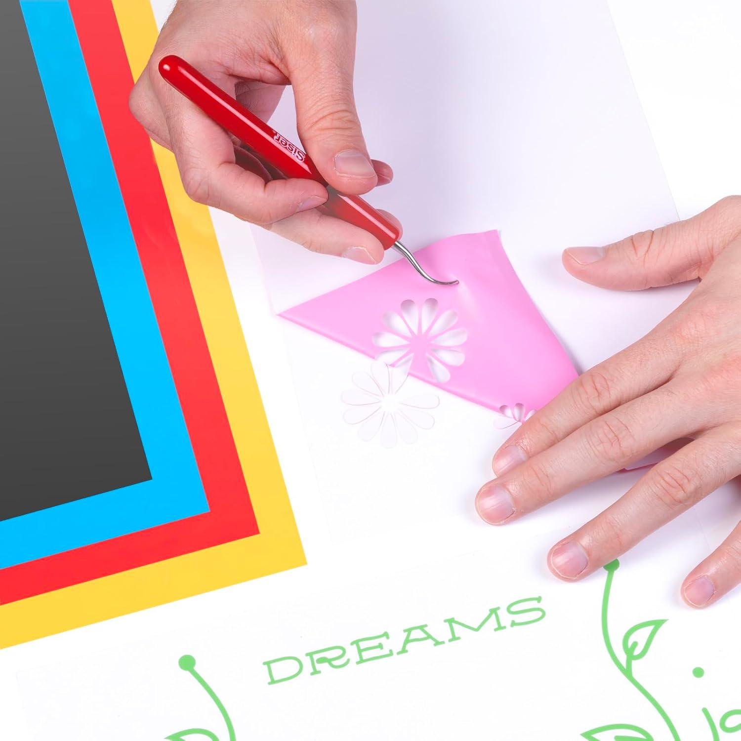 Rollo Vinilo de Transferencia Térmica Siser EasyWeed 30x91 cm Rojo