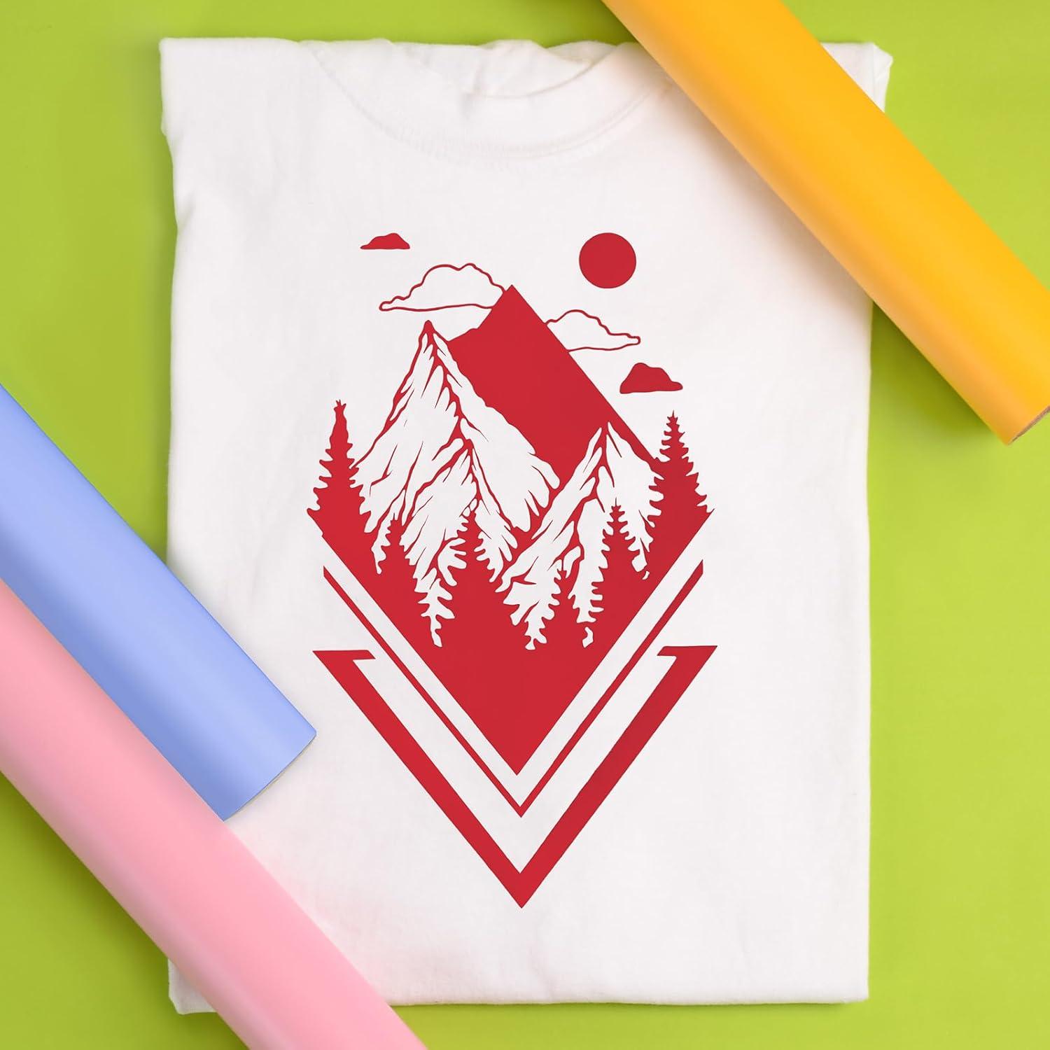 Rollo Vinilo de Transferencia Térmica Siser EasyWeed 30x91 cm Rojo