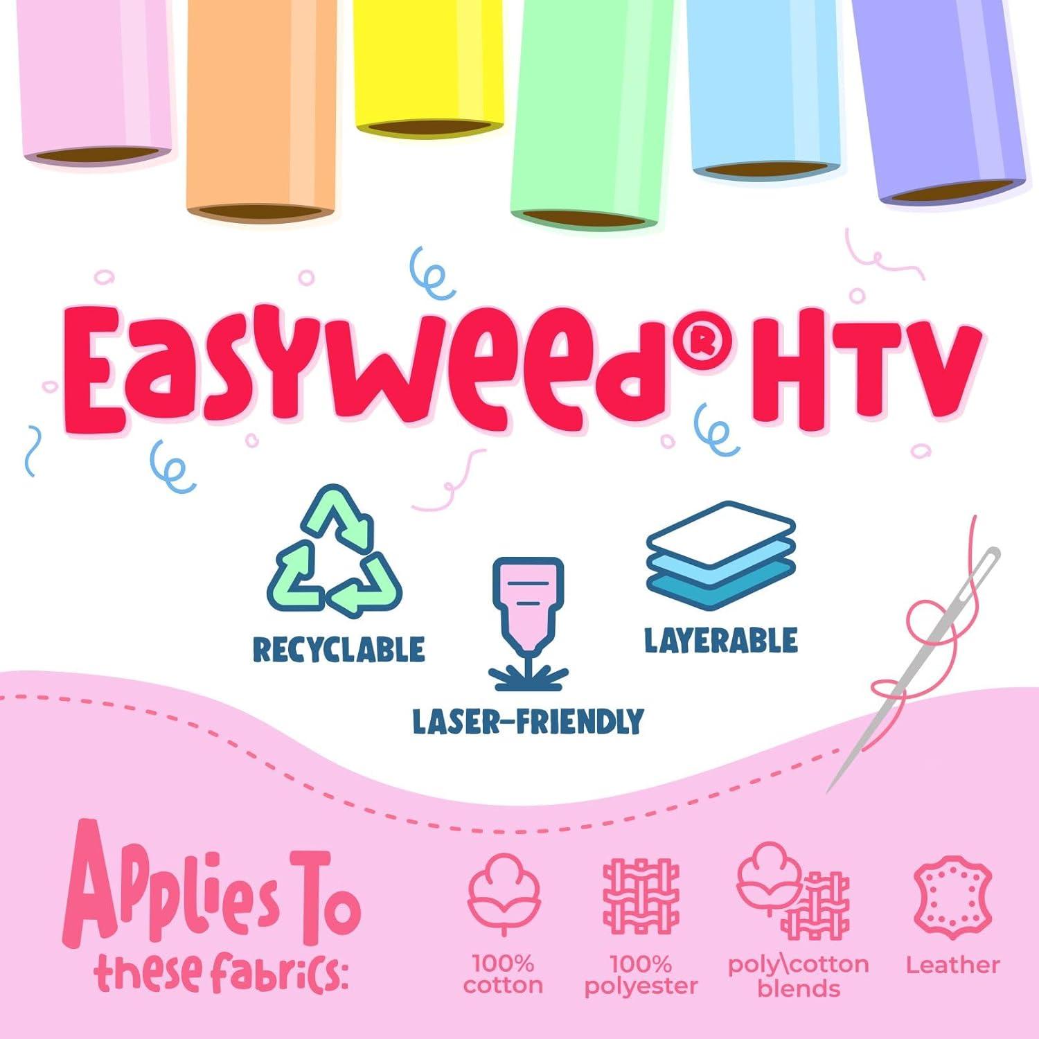 Rollo Vinilo de Transferencia Térmica Siser EasyWeed 30x91 cm Rojo