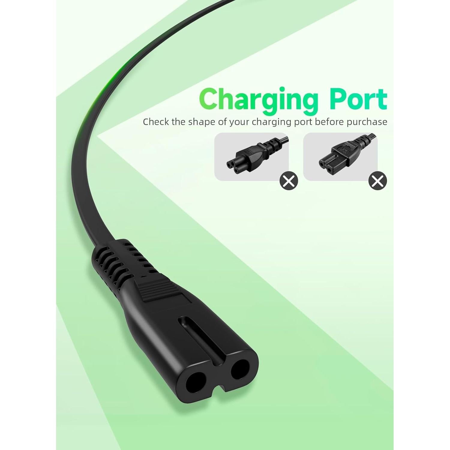 Cable de carga AC UL 1.5m compatible con Brother SDX325 SDX330