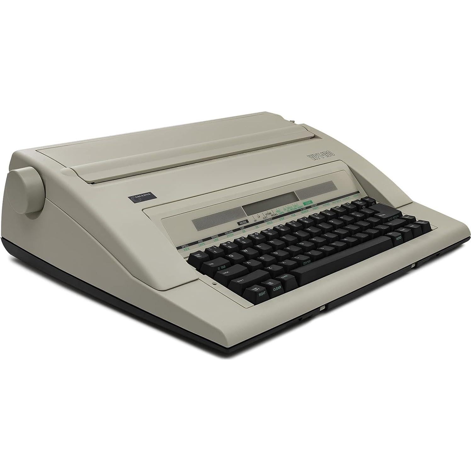 Máquina de escribir electrónica Nakajima WPT-160 con pantalla LCD