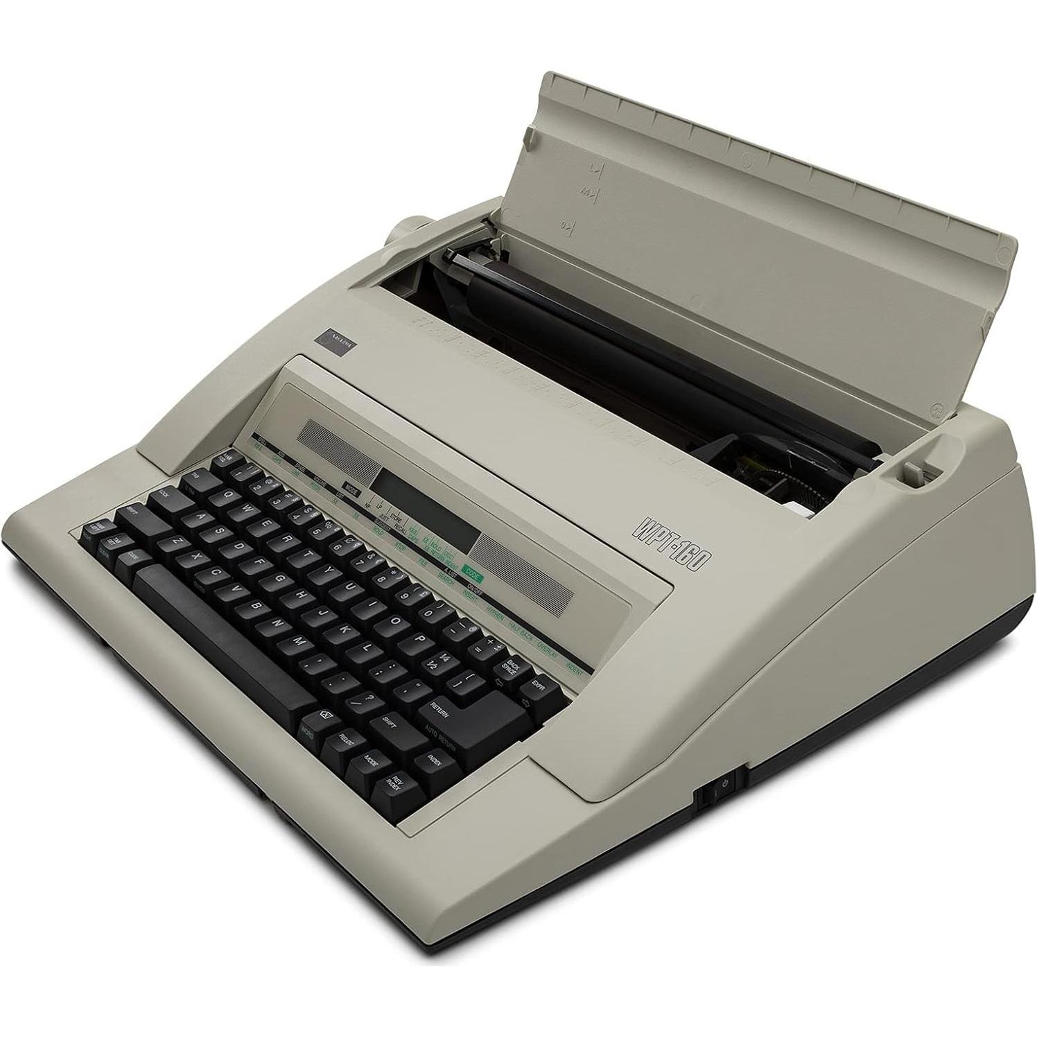 Máquina de escribir electrónica Nakajima WPT-160 con pantalla LCD