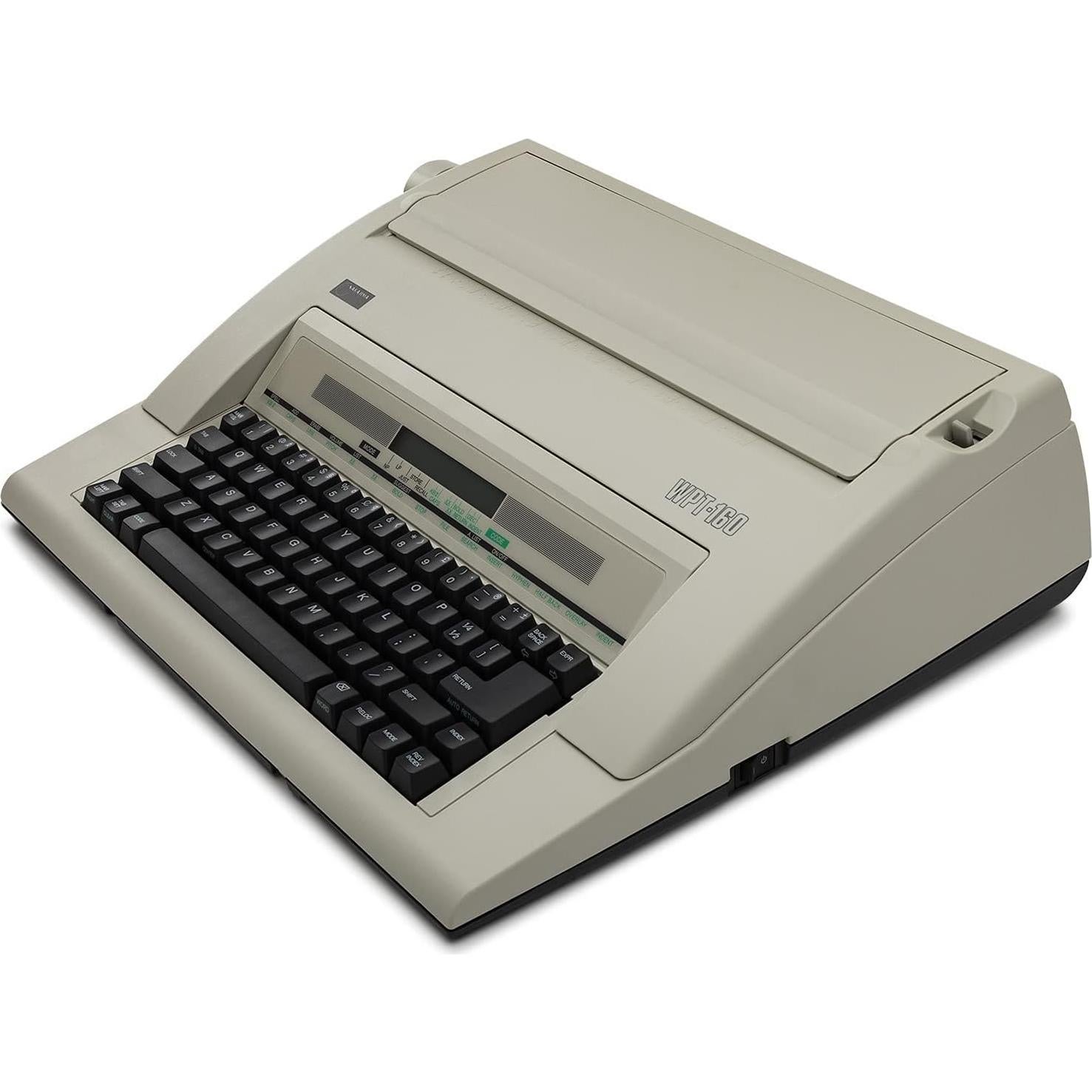 Máquina de escribir electrónica Nakajima WPT-160 con pantalla LCD